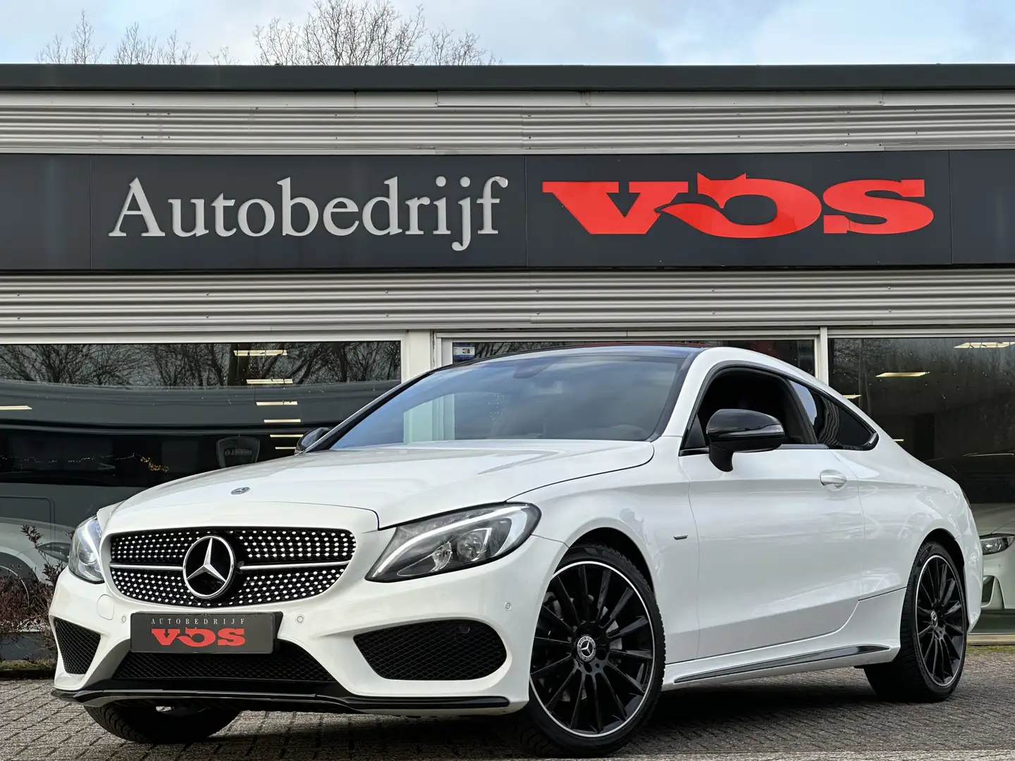 Mercedes-Benz C 180 Coupé AMG-Line | Night edition | Camera | Navi | C Blanco - 1
