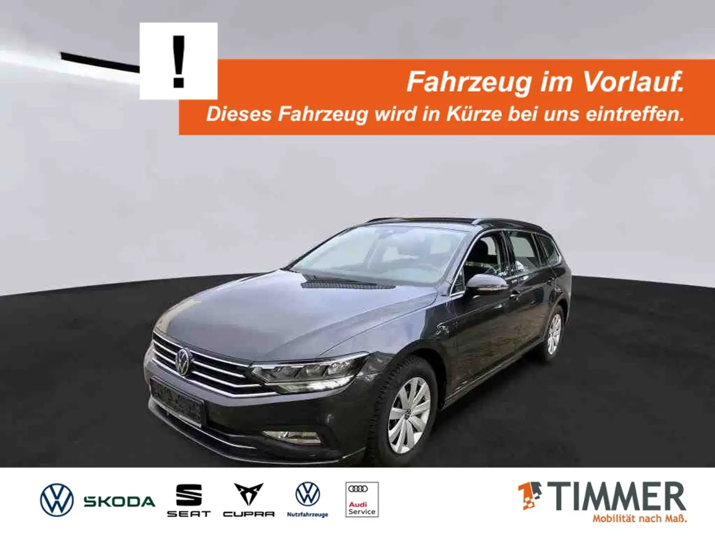 Volkswagen Passat Variant 2.0 TDI DSG BUSINESS +AHK +LED +RKAM +ACC +APP-CO Gris - 1