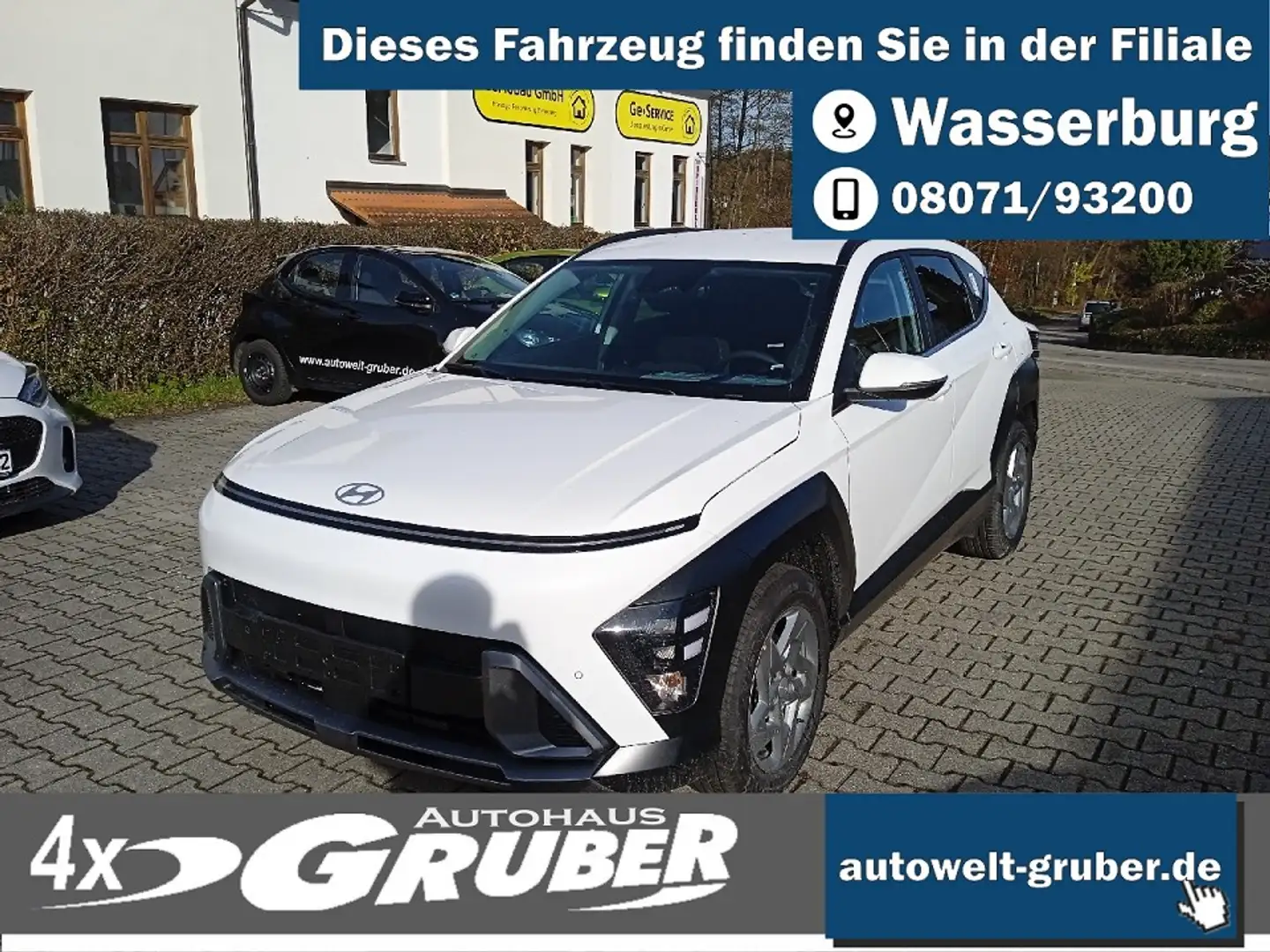 Hyundai KONA 1.6 T-GDI (150 PS) Trend Weiß - 1