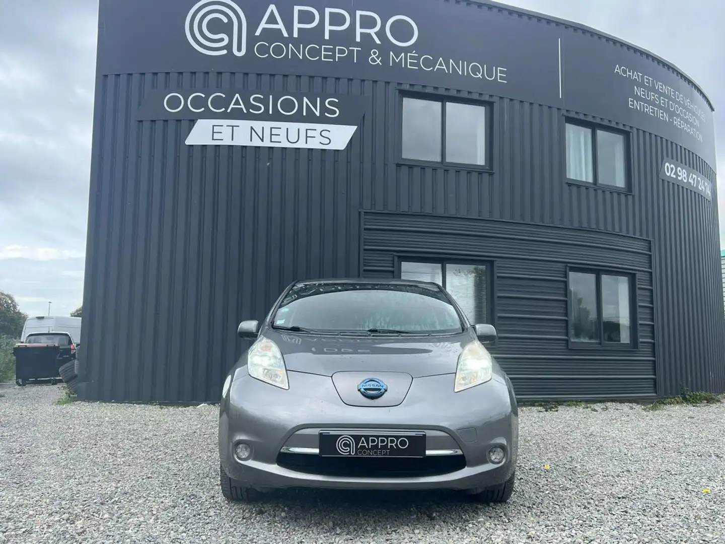 Nissan Leaf Leaf 30 2016  BERLINE Tekna PHASE 2 Gris - 2