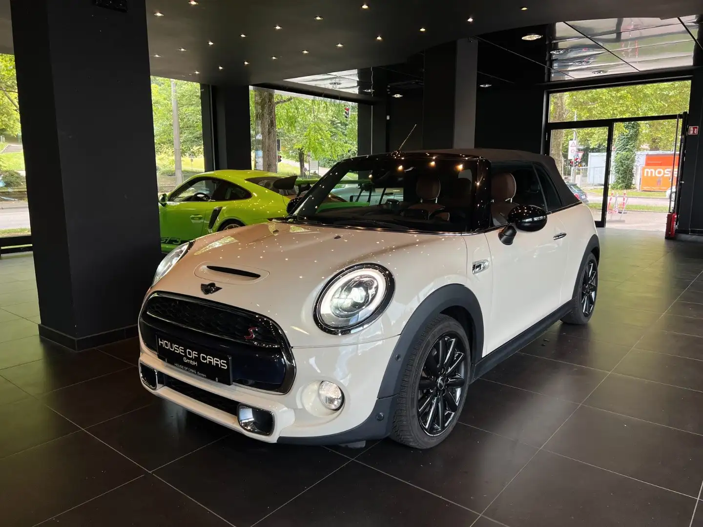 MINI Cooper S Cabrio Chili*Head-Up*Leder*LED*ACC Weiß - 1
