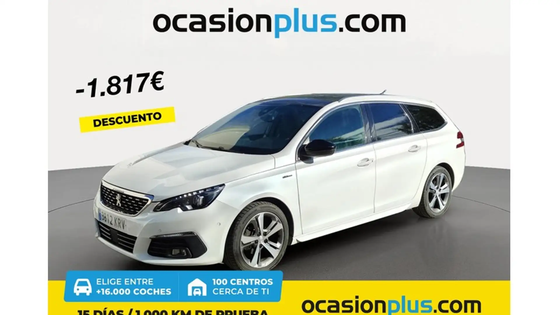 Peugeot 308 SW 1.5BlueHDi S&S GT Line EAT8 130 Blanco - 1