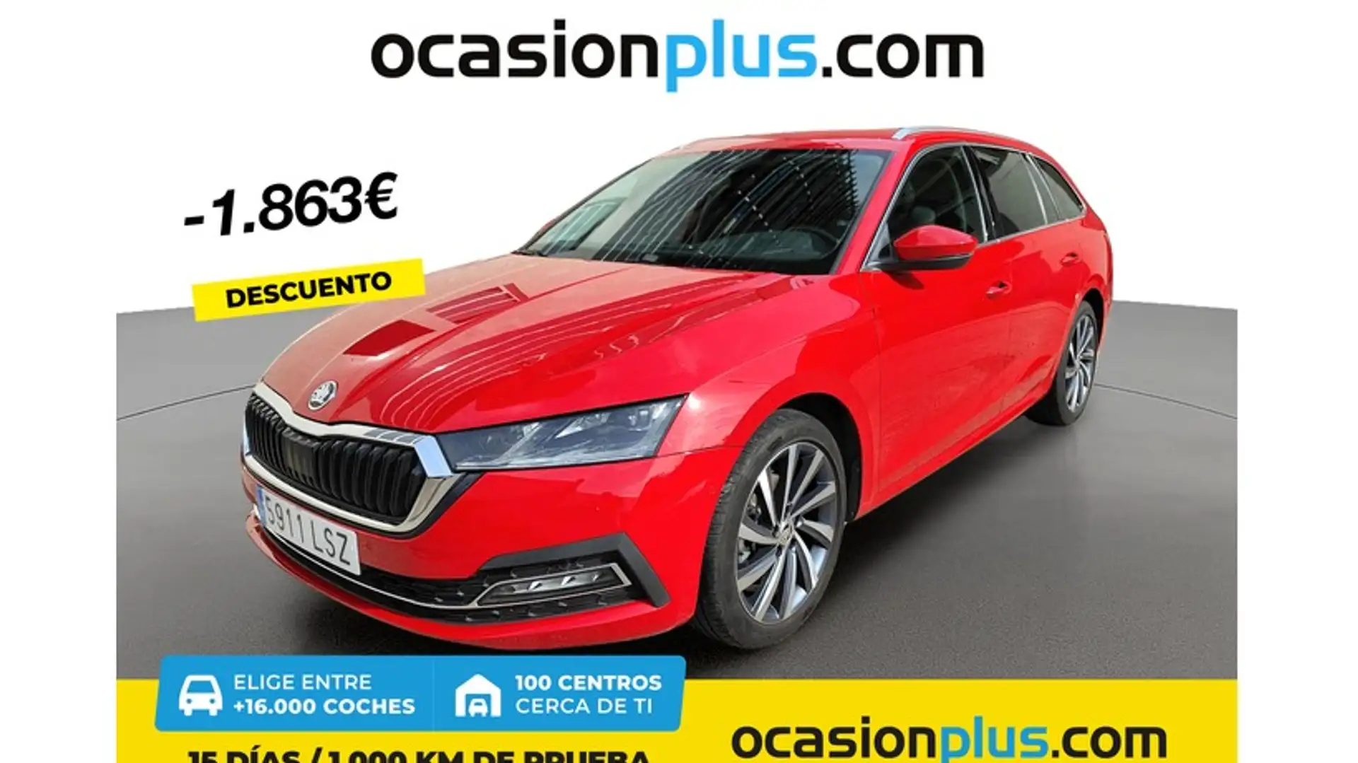 Skoda Octavia Combi 1.5 TSI MHEV Style DSG 110kW Rojo - 1