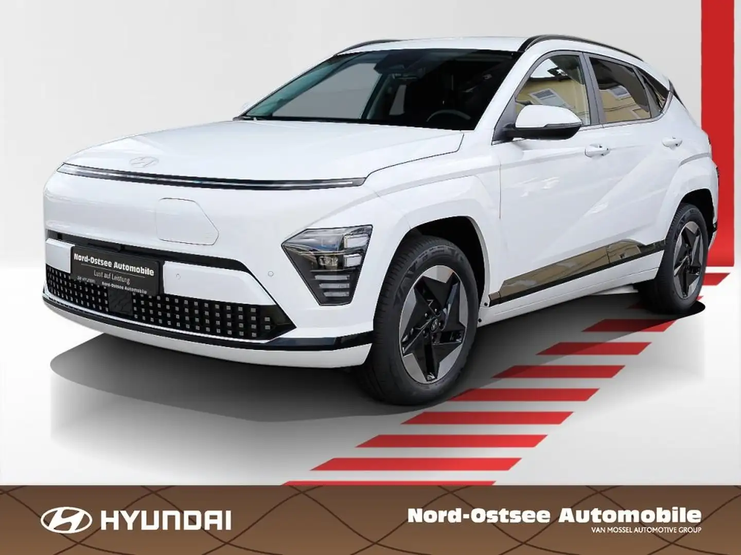Hyundai KONA SX2 EV Trend  el. Heckklappe Blanc - 1