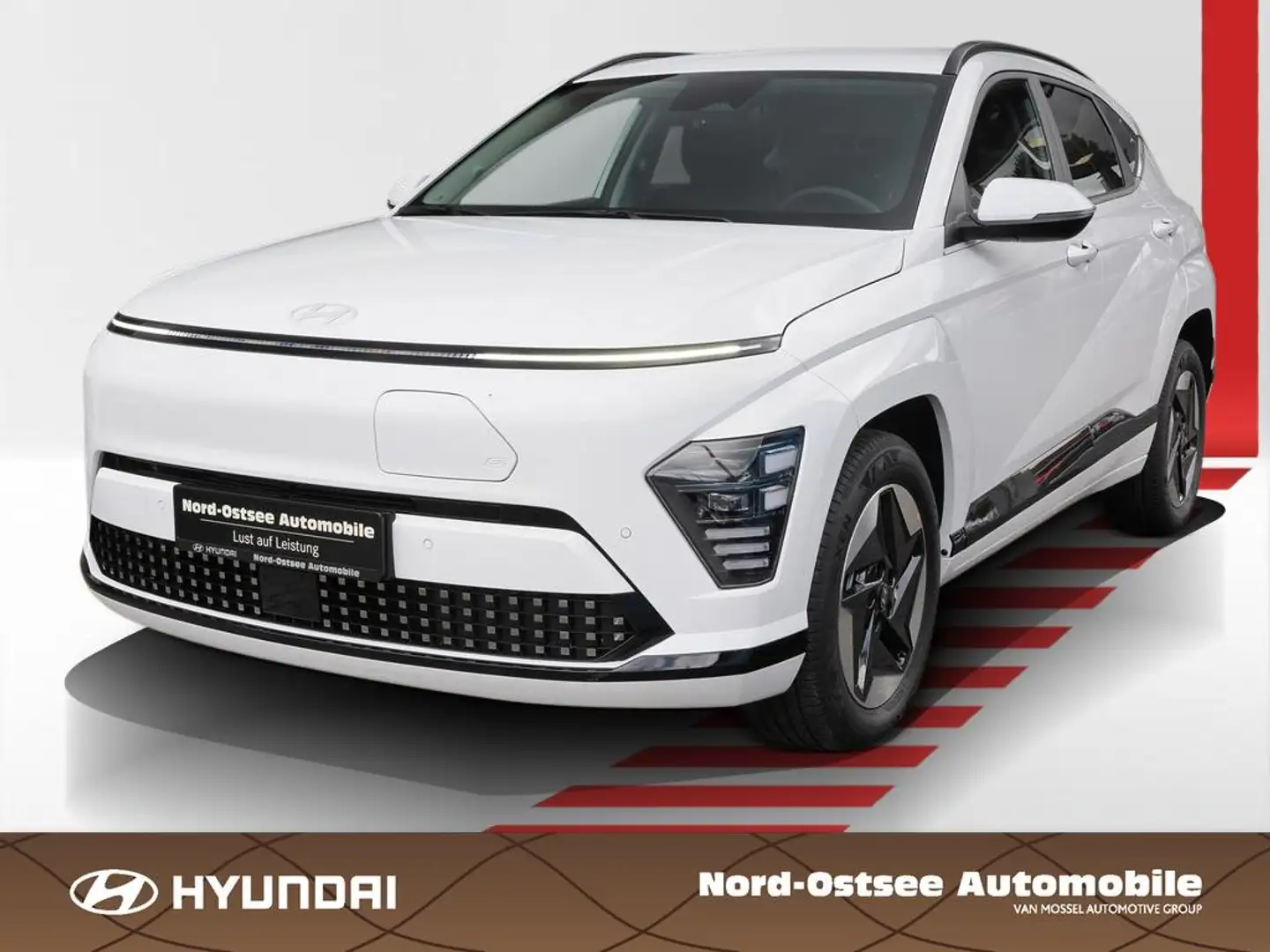 Hyundai KONA SX2 EV Trend  el. Heckklappe Blanc - 1