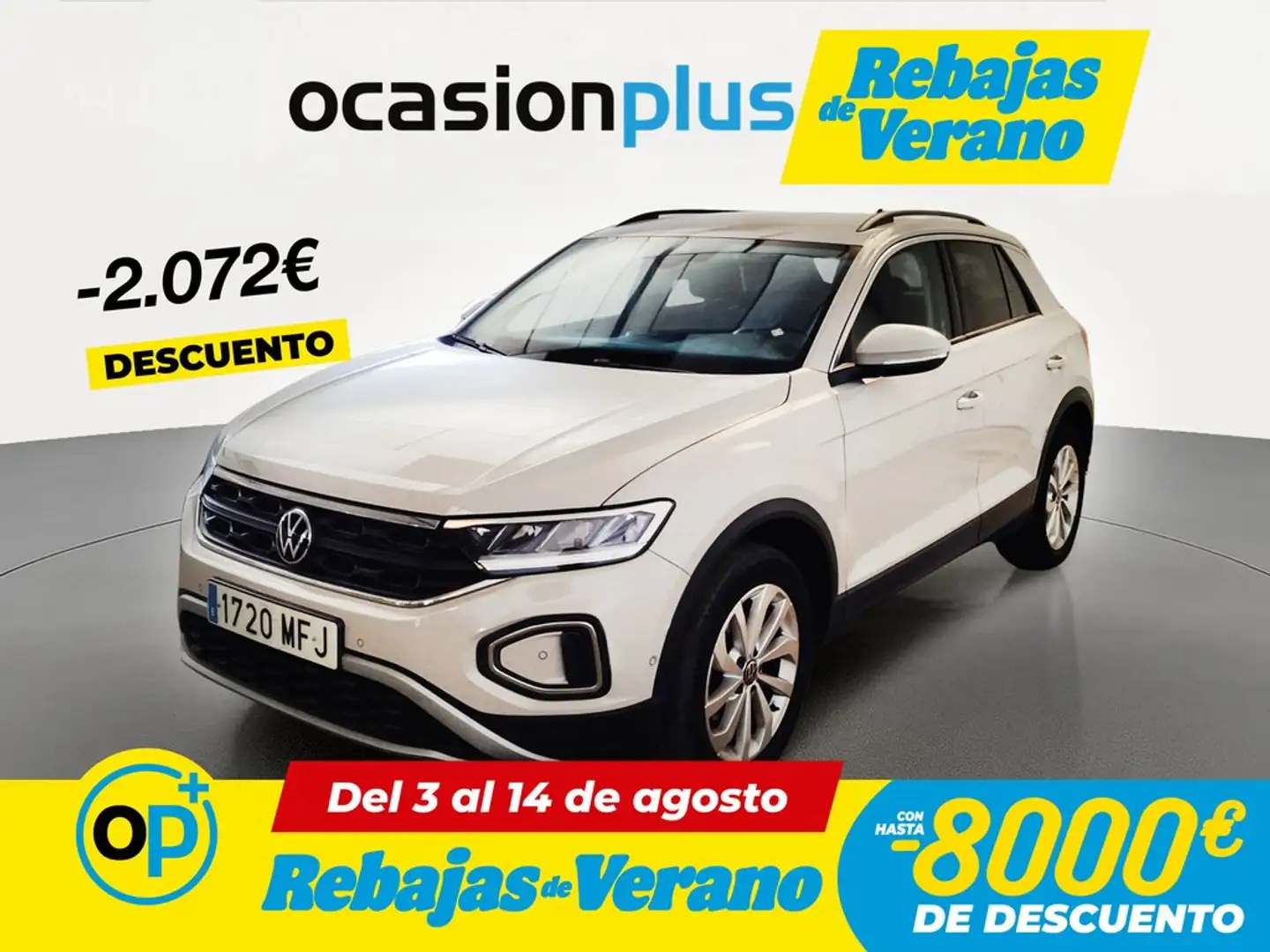 Volkswagen T-Roc 1.5 TSI Life DSG7 110KW Blanco - 1