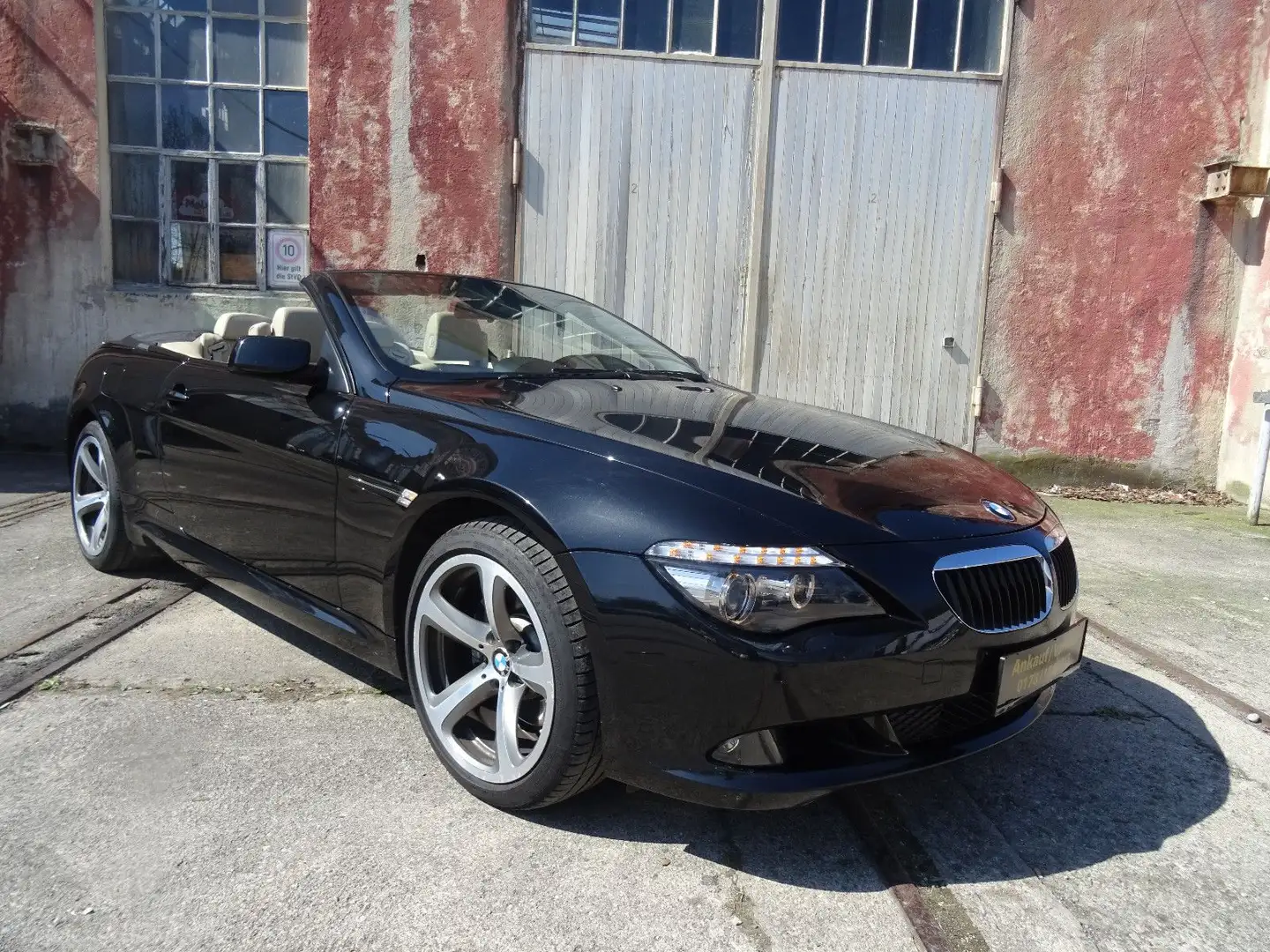 BMW 630 Baureihe 6 Cabrio 630i-Automatik-19 Zoll Alu Schwarz - 2
