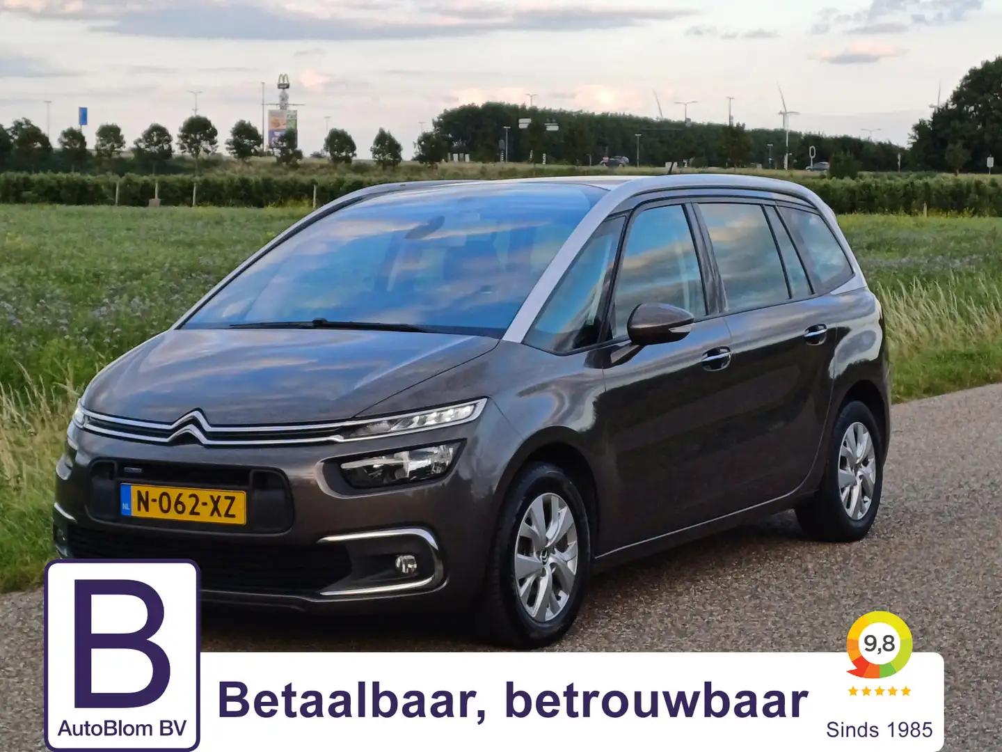Citroen Grand C4 Picasso 1.2 PureTech Feel 7-Pers. /Navi/Clima/Trekh./Cruis Bruin - 1