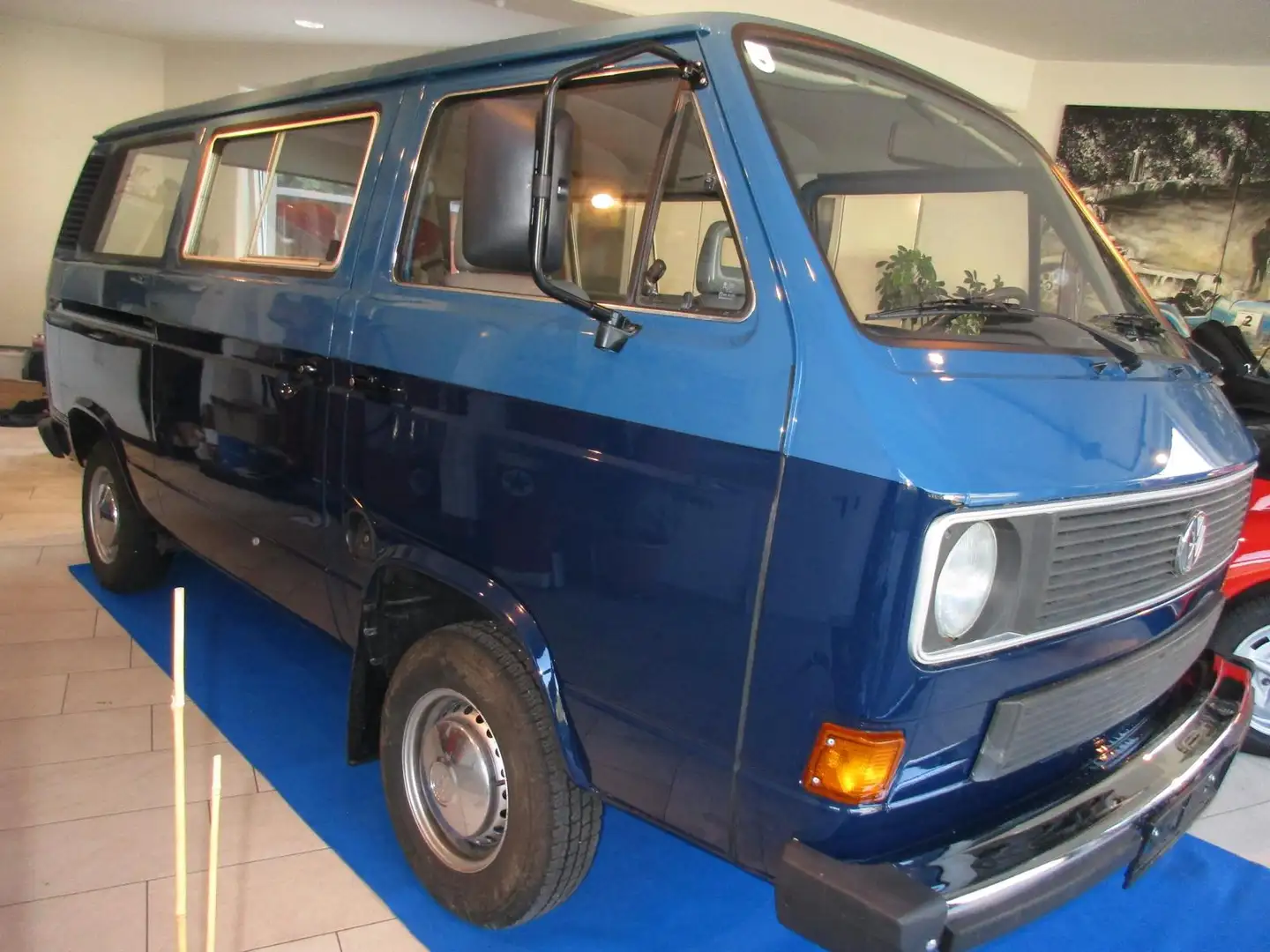 Volkswagen T3 Caravelle TD Azul - 2