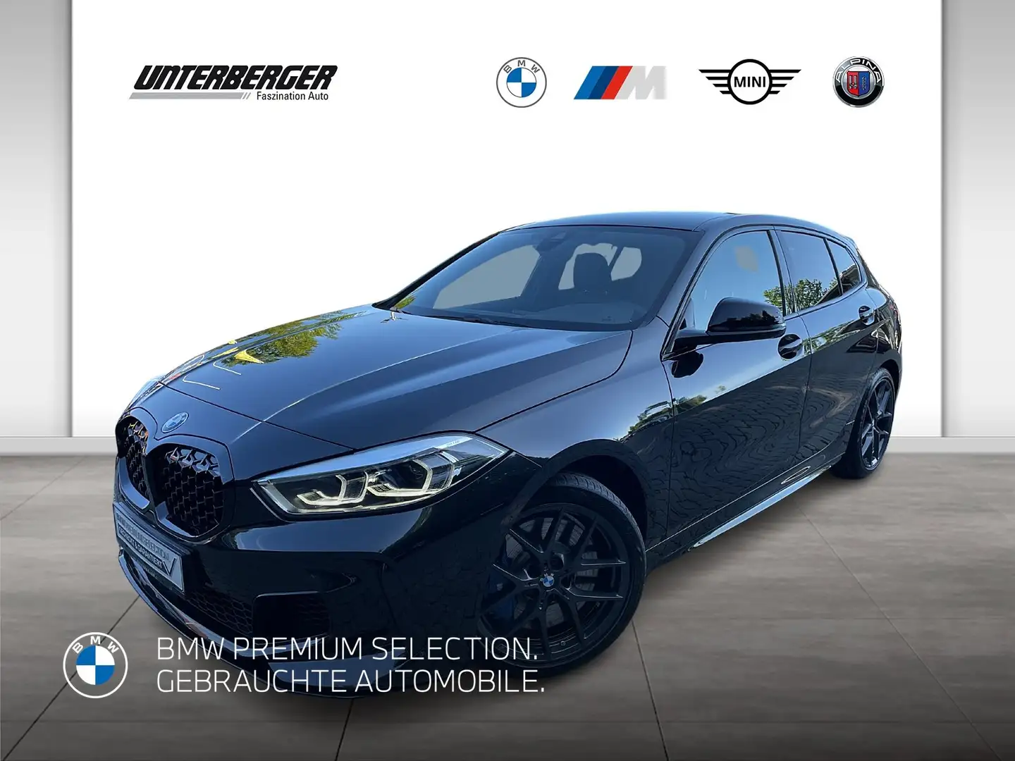 BMW 135 M135i xDrive Harman Kardon HiFi-DAB-LED-WLAN-Sitzh Schwarz - 1