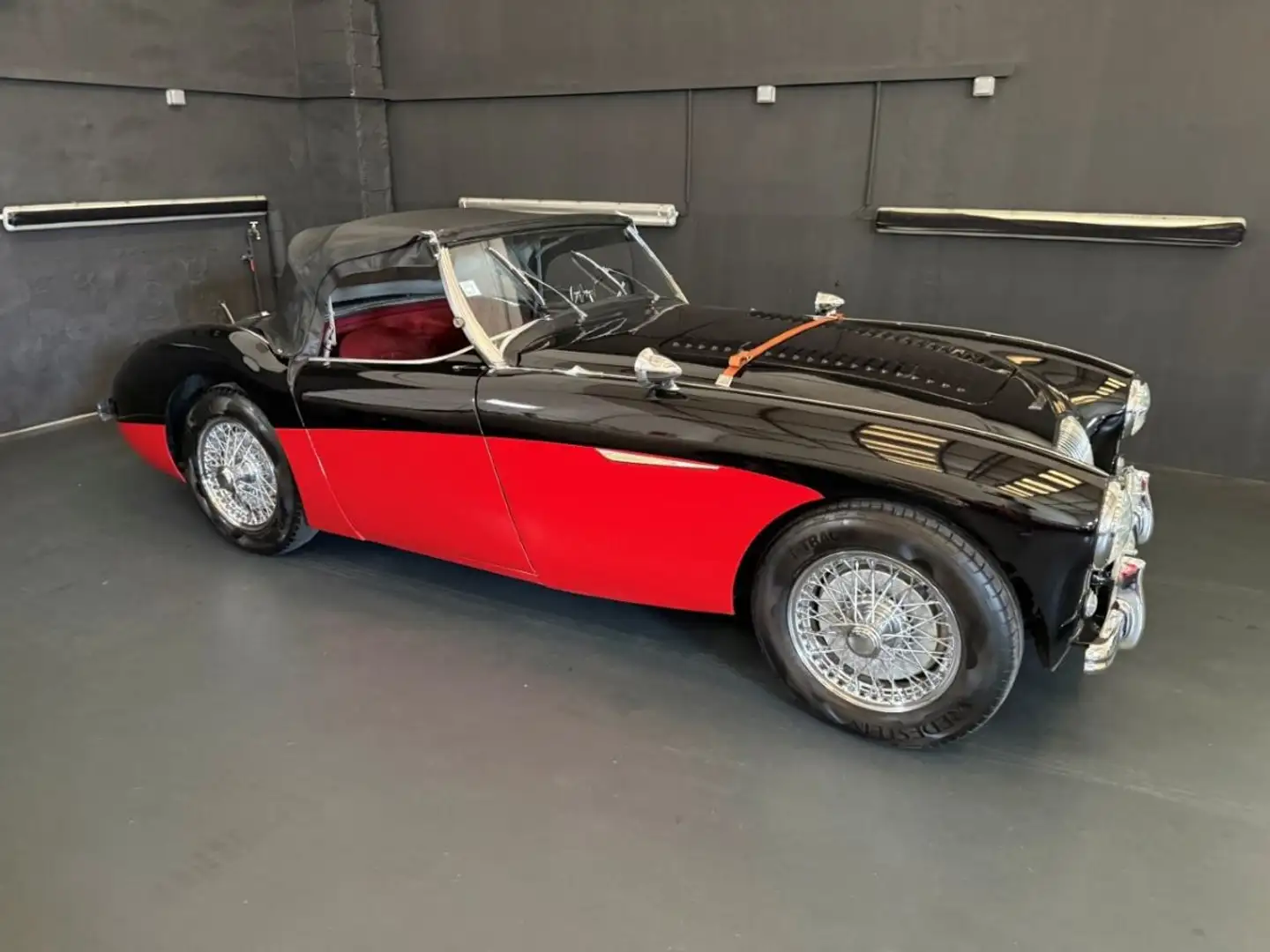 Austin-Healey 100 BN1 ROADSTER 2.6 Fekete - 2