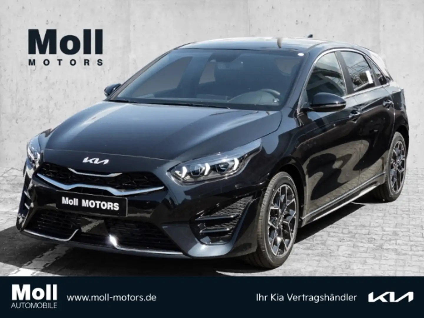Kia Ceed / cee'd 1.6 CRDi 7-DCT 48V GT-Line Technologie Noir - 1