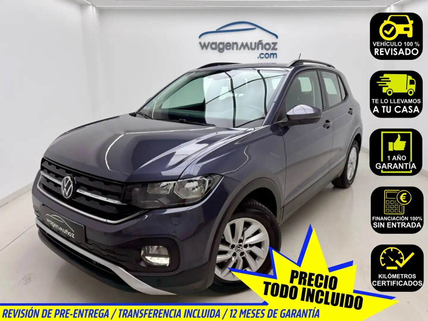 Volkswagen T-Cross 1.0 TSI Advance Gris - 1