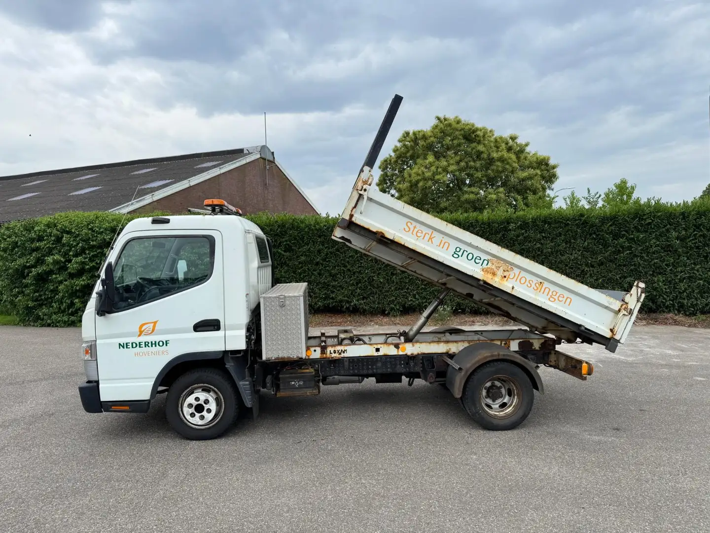 Mitsubishi Canter 3C13 3.0 DI - KIPPER - AC - 1E EIG - EURO5 Alb - 2