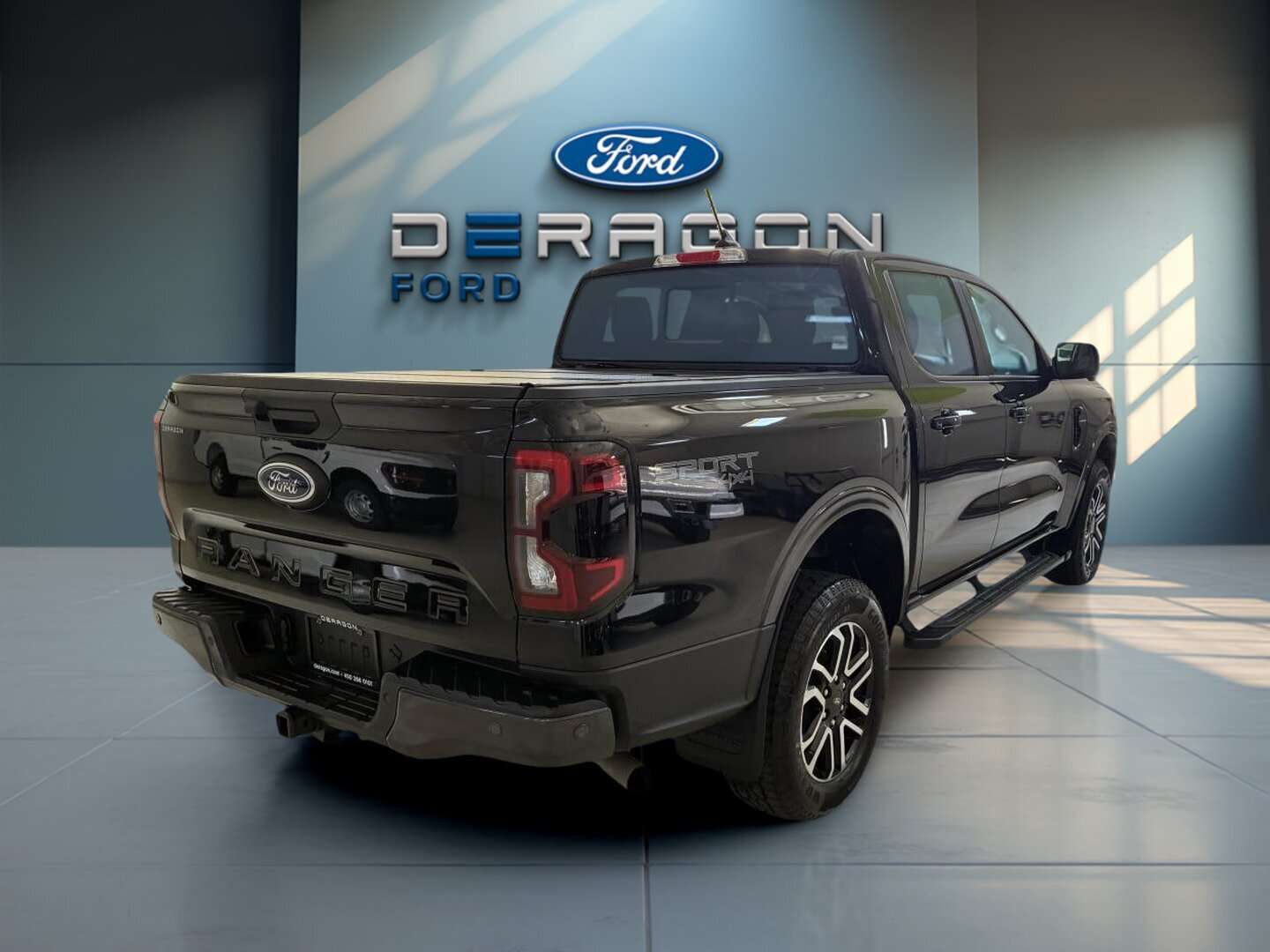 2024 Ford Ranger LARIAT cabine SuperCrew 4RM caisse de 5 pi cuir vo — снимка 1