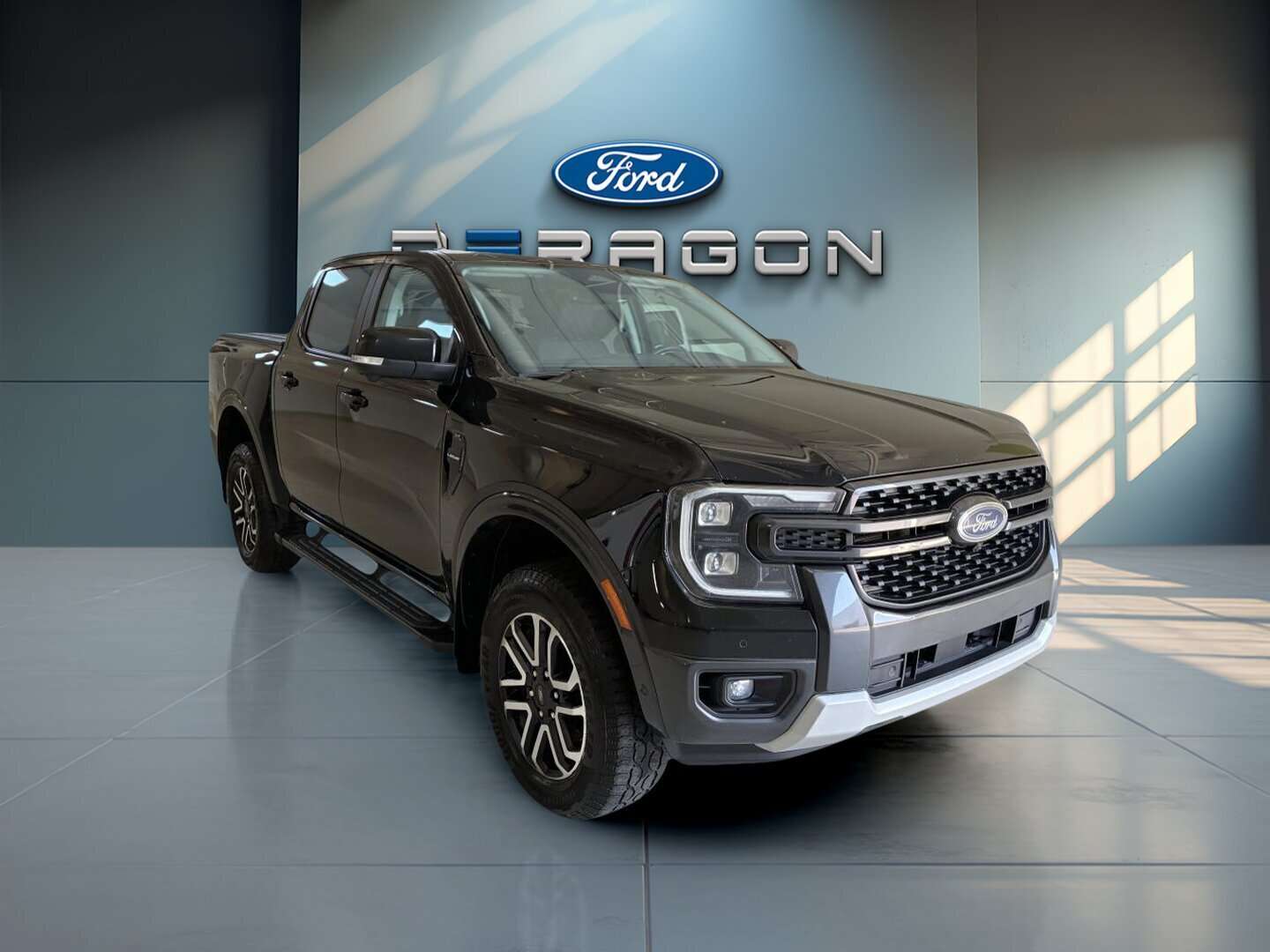 2024 Ford Ranger LARIAT cabine SuperCrew 4RM caisse de 5 pi cuir vo — снимка 1