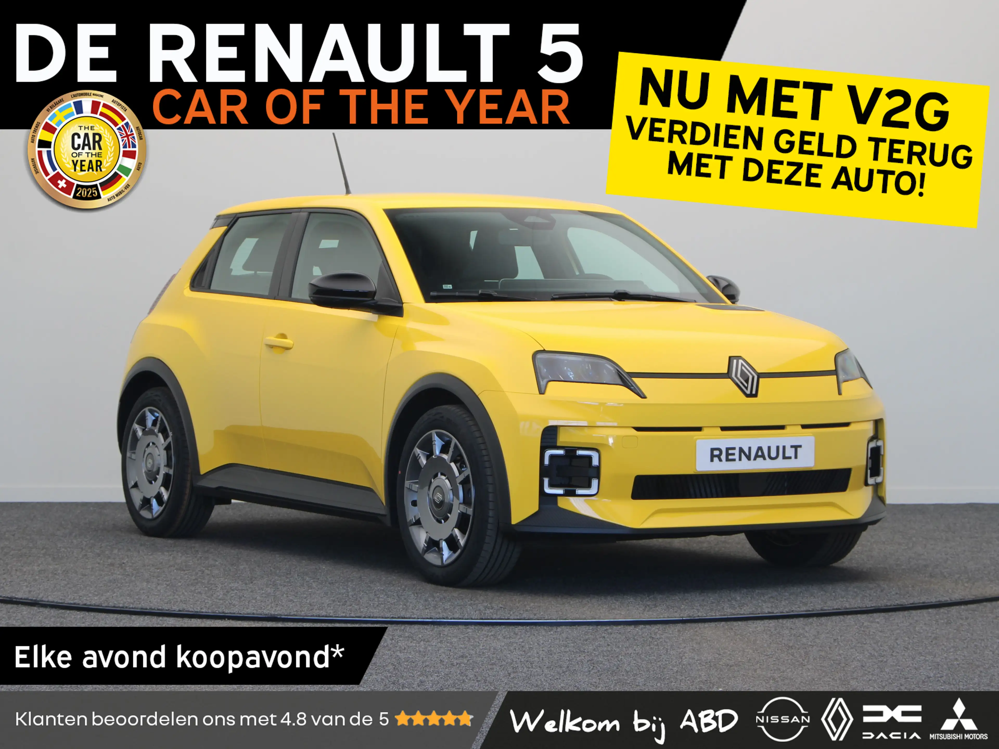 Renault R 5 Evolution Urban range | Cruise control met snelhei