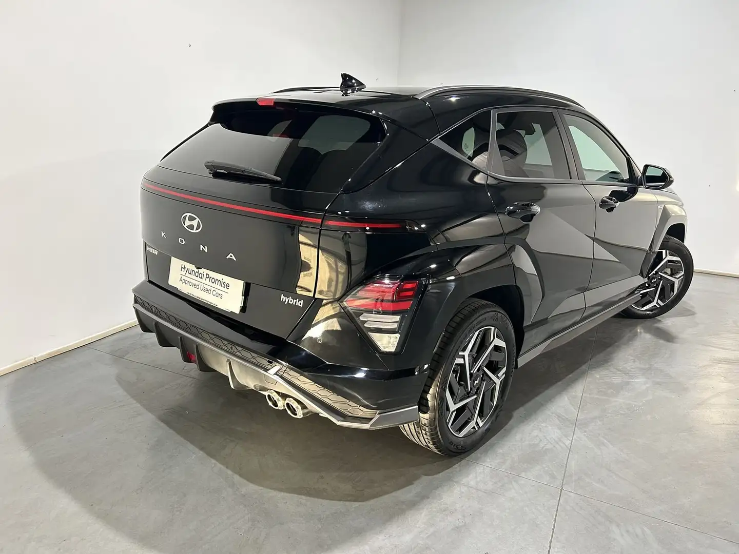 Hyundai KONA HEV 1.6 GDI Nline DT Schwarz - 2