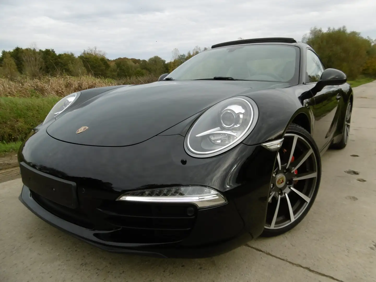 Porsche 991 911 Carrera PDK open dak 20" alu navi Noir - 2