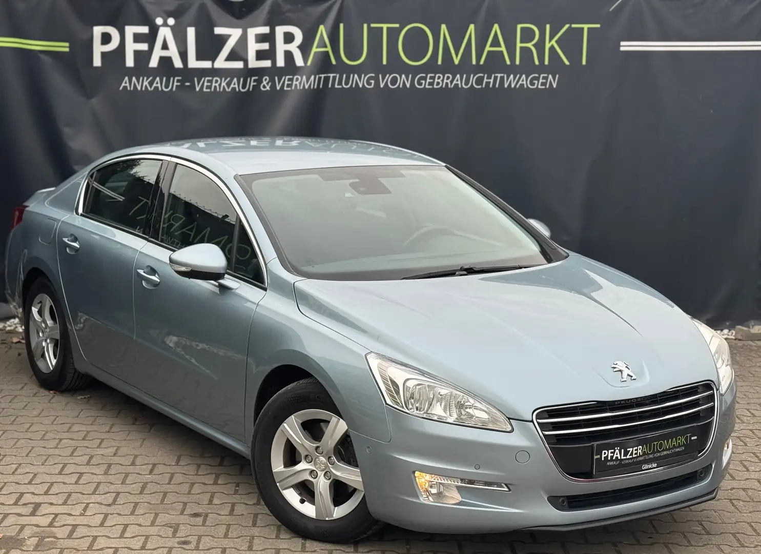Peugeot 508 Active 2.0 HDi 1.Hand Scheckheftgepflegt8-fach AHK Blau - 1