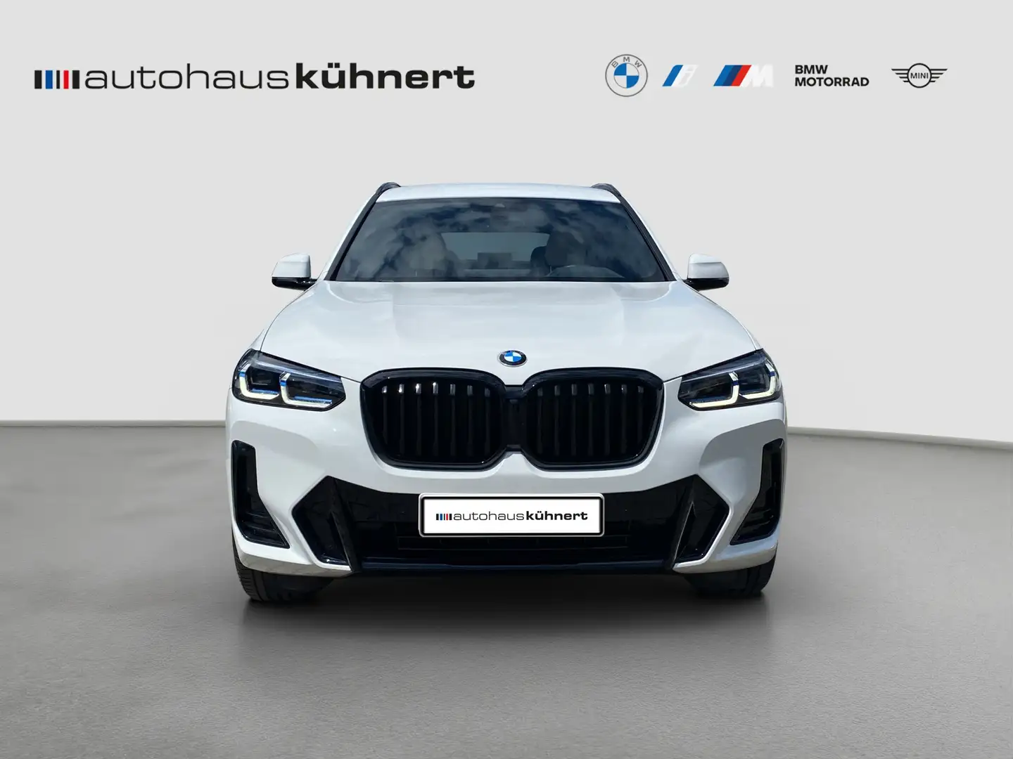 BMW X3 xDrive20i ///M-Sport Laser SpurAss AHK HUD Blanc - 2