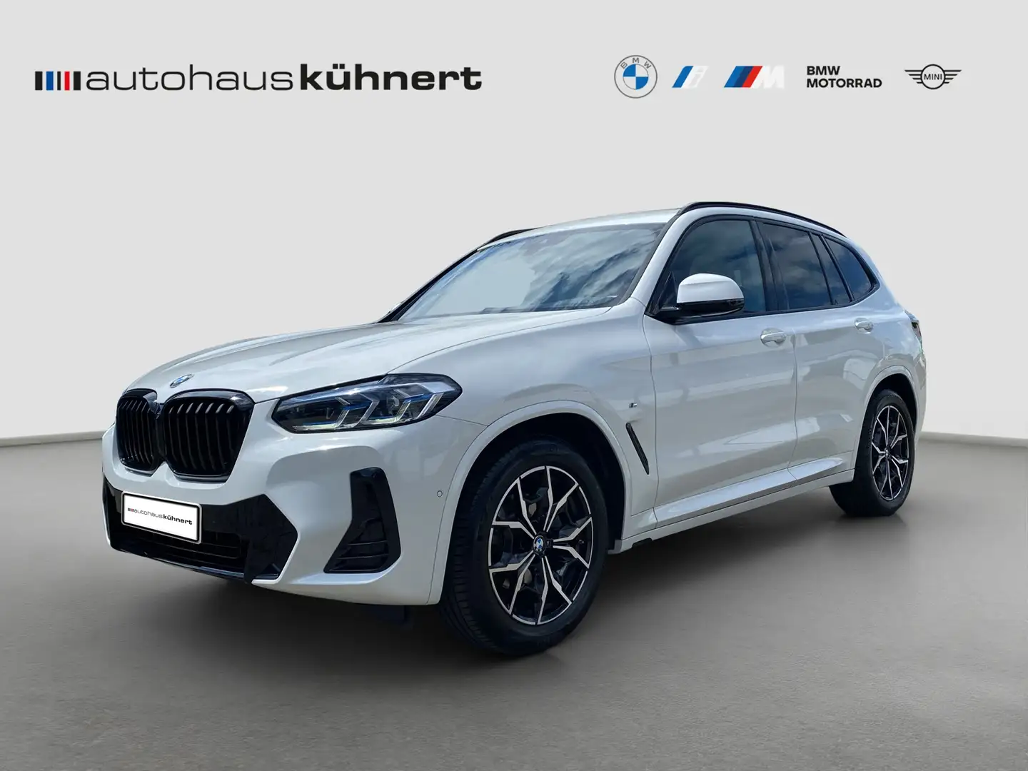 BMW X3 xDrive20i ///M-Sport Laser SpurAss AHK HUD Blanc - 1