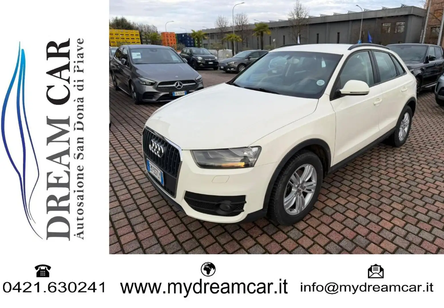 Audi Q3 2.0 TDI Bianco - 1