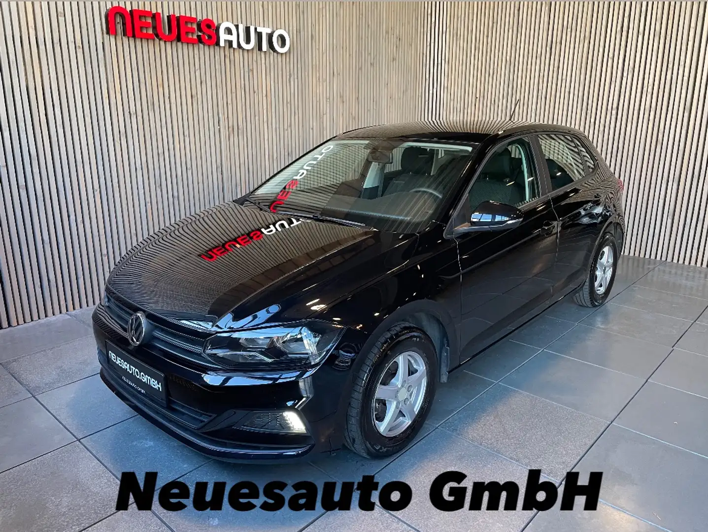 Volkswagen Polo 1.0 80 PS*1.Besitz*Servicegepfl.*Apple CarPlay* Schwarz - 1