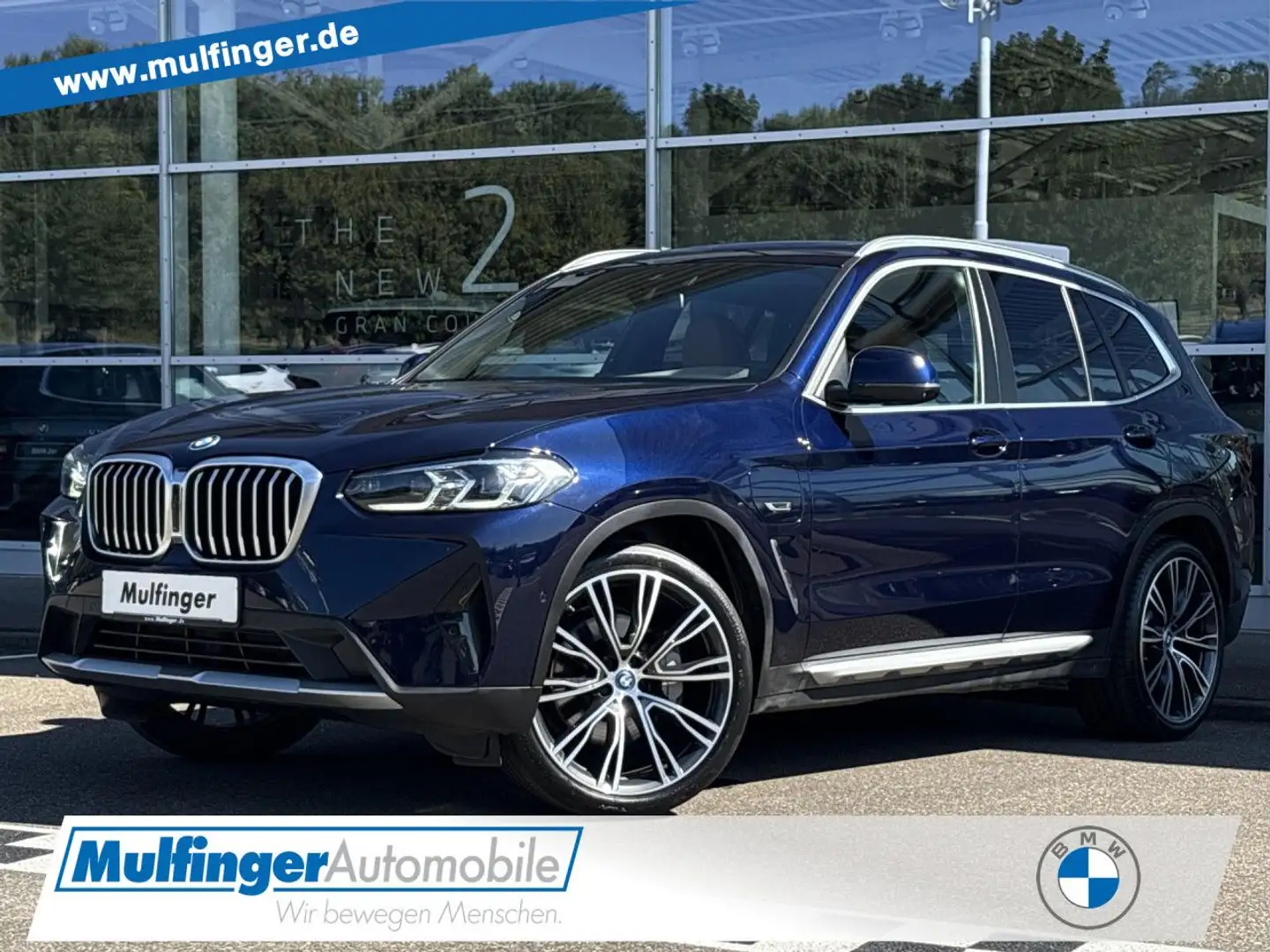 BMW X3 xDrive 30e LiveProf PaAs+ Dr As adapLED Pano AH Blau - 1