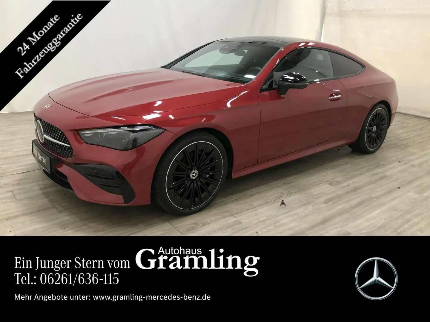 Mercedes-Benz CLE 220 d AMG NIGHT*Pano*Hinterachsl*Standh*Burm Rouge - 1