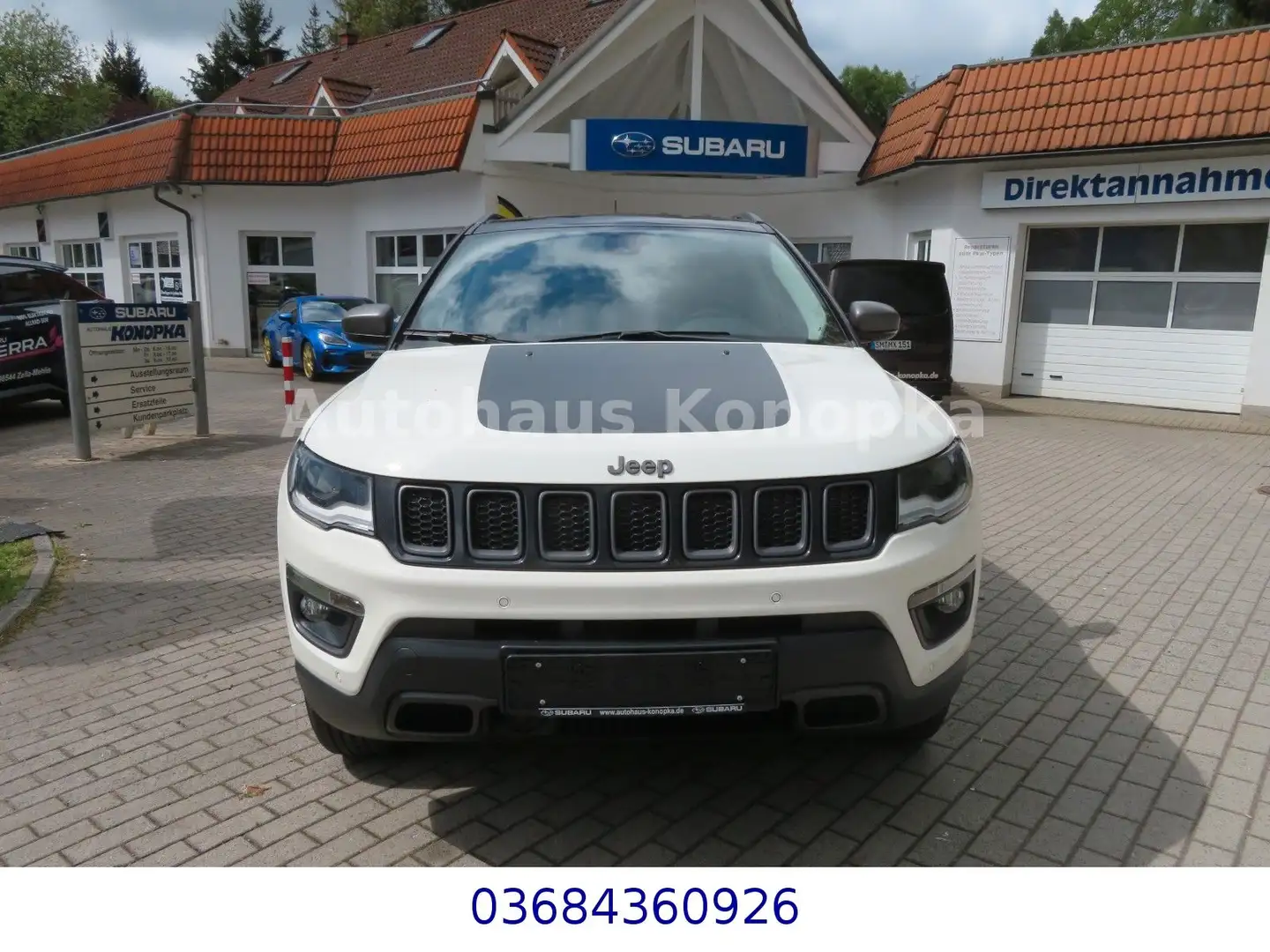 Jeep Compass Trailhawk 4WD+Garantie+WR+AHK 4,99% Weiß - 2