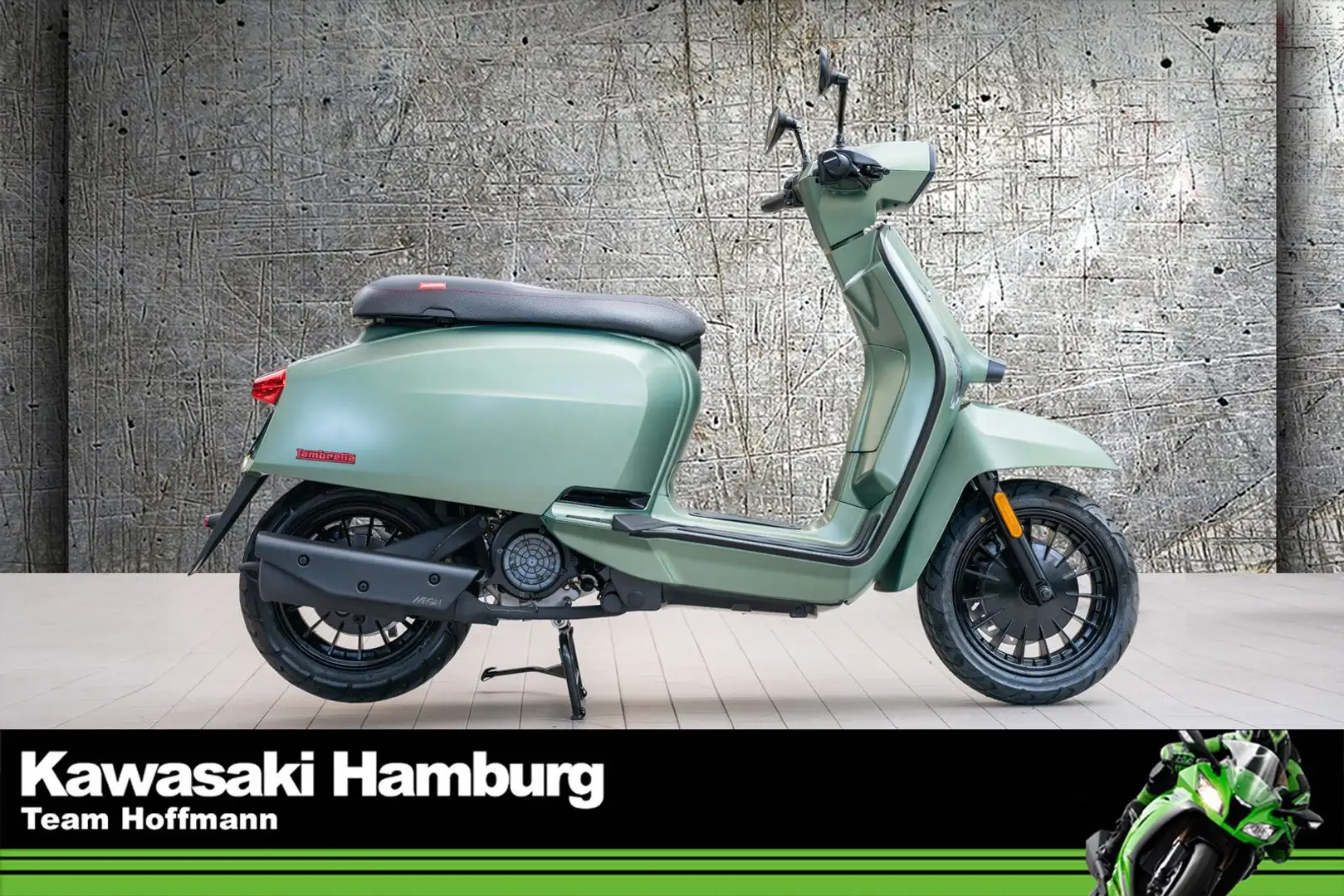Lambretta V125 Special, sofort lieferbar, Lieferservice Grün - 1