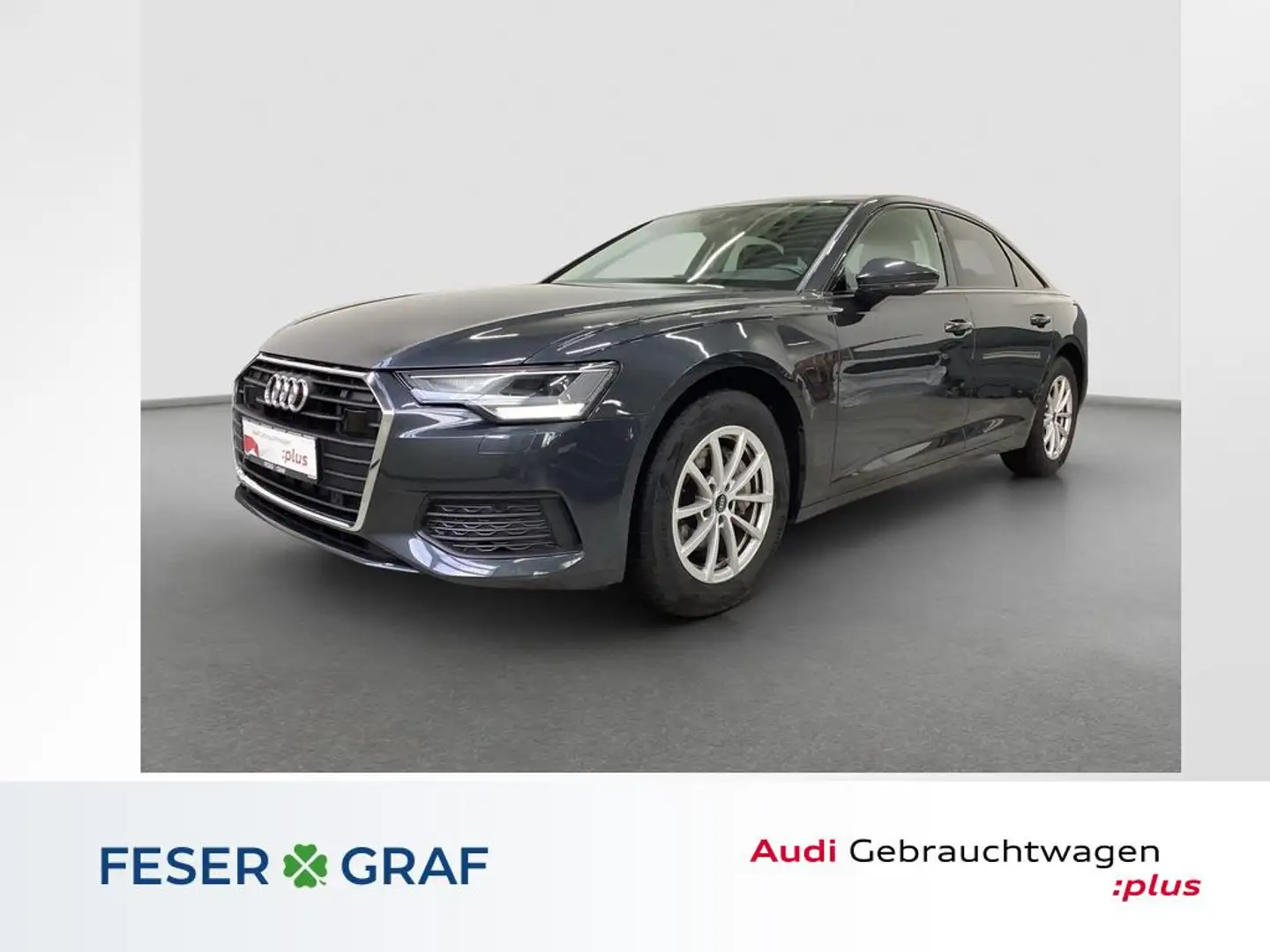 Audi A6 Limousine 40 TDI ACC Navi LHZ SHZ RFK Gris - 1