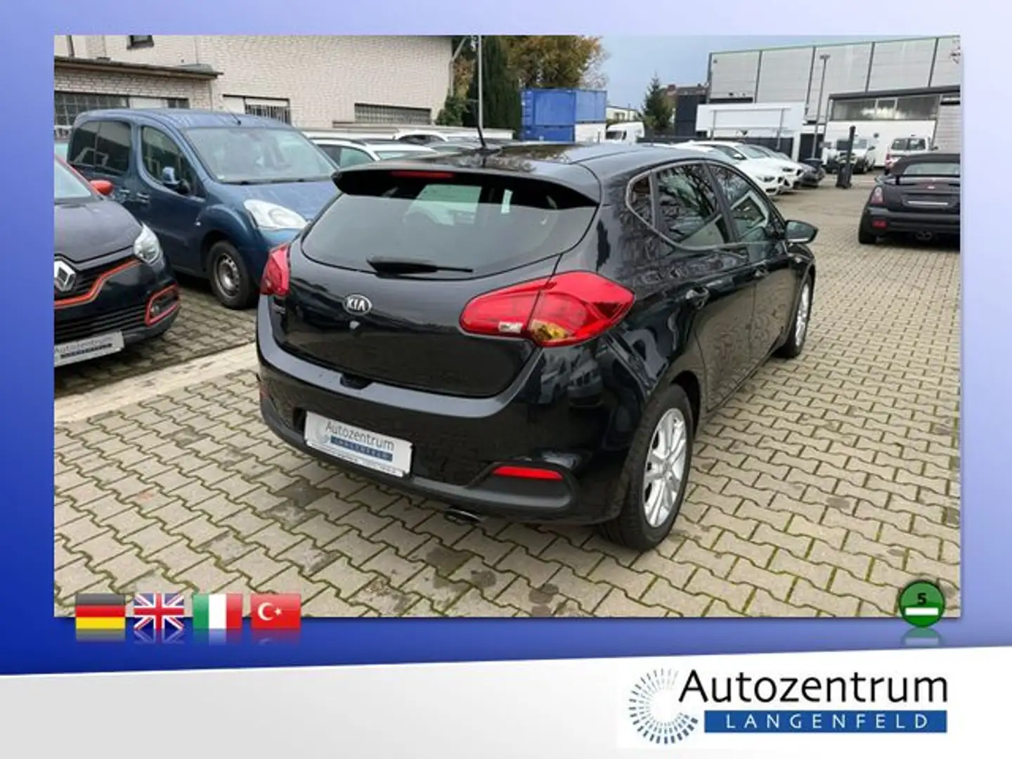 Kia Ceed / cee'd cee'd 1.6 GDI Dream Team *NAVI*PDC*SHZ* Schwarz - 2