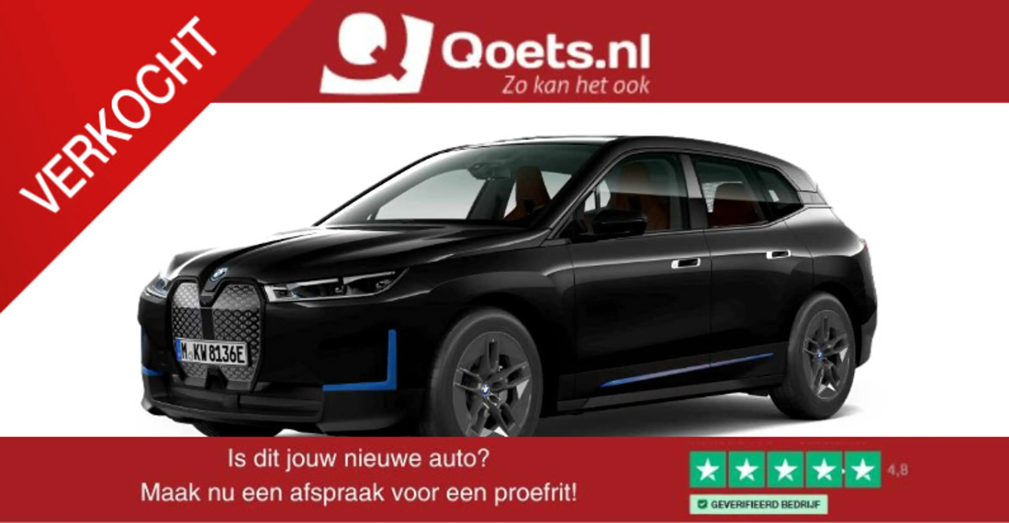 BMW iX xDrive40 Executive 77 kWh Trekhaak - Panoramadak -