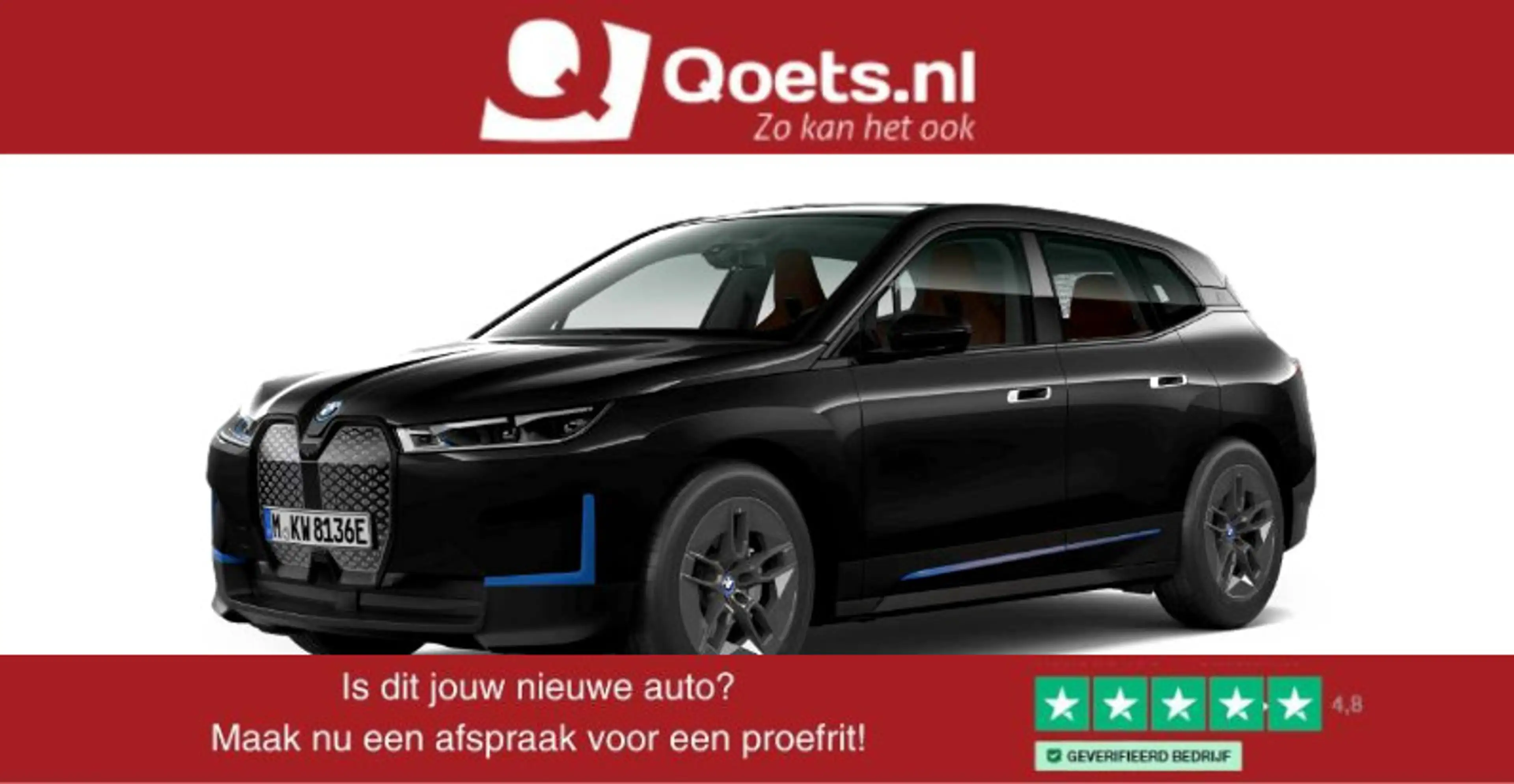 BMW iX xDrive40 Executive 77 kWh Trekhaak - Panoramadak -