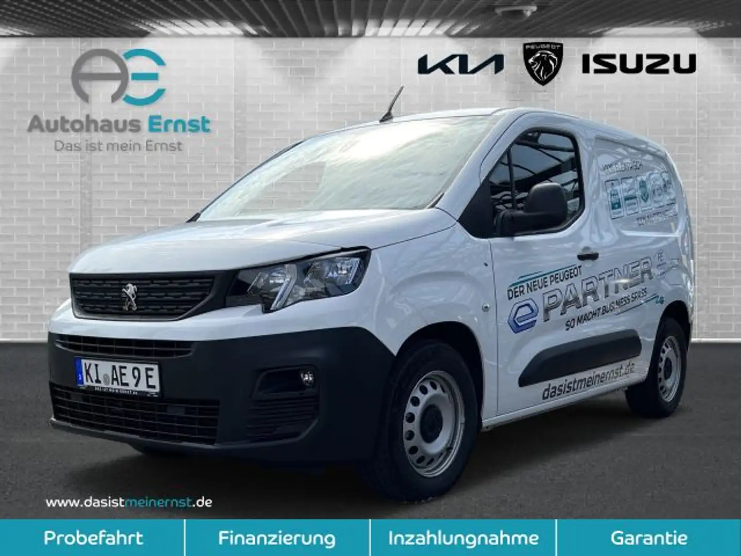 Peugeot Partner e-Partner L1 EHZ (50kWh) Premium Weiß - 1