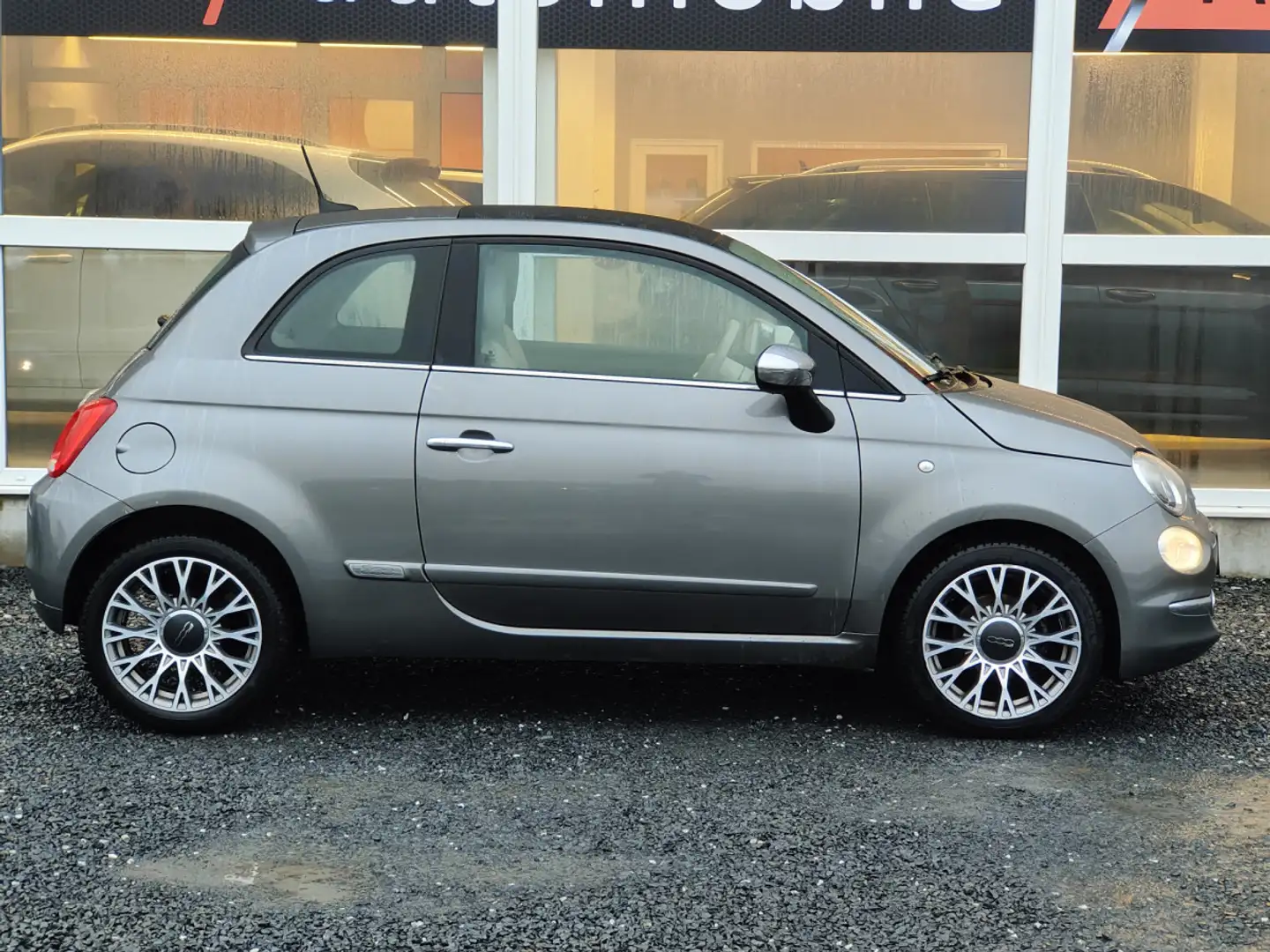Fiat 500 1.2 GPS TOIT PANO CLIM CRUISE BLUETOOTH Gris - 2