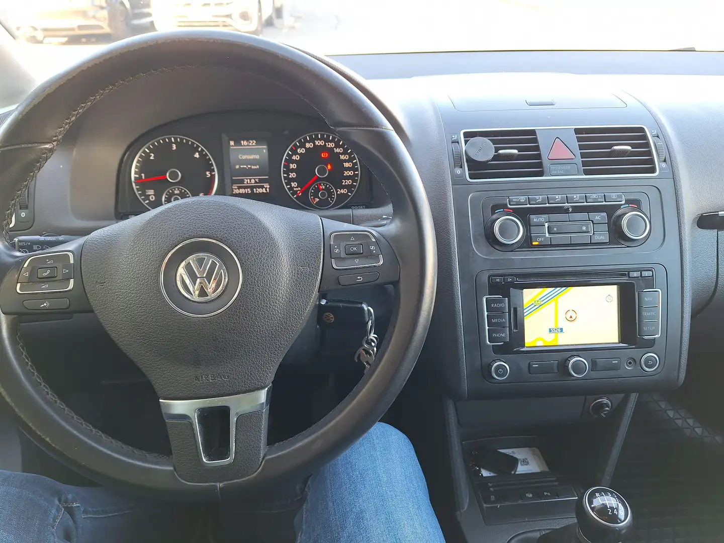 Volkswagen Touran Touran II 2010 2.0 tdi Highline Argento - 1