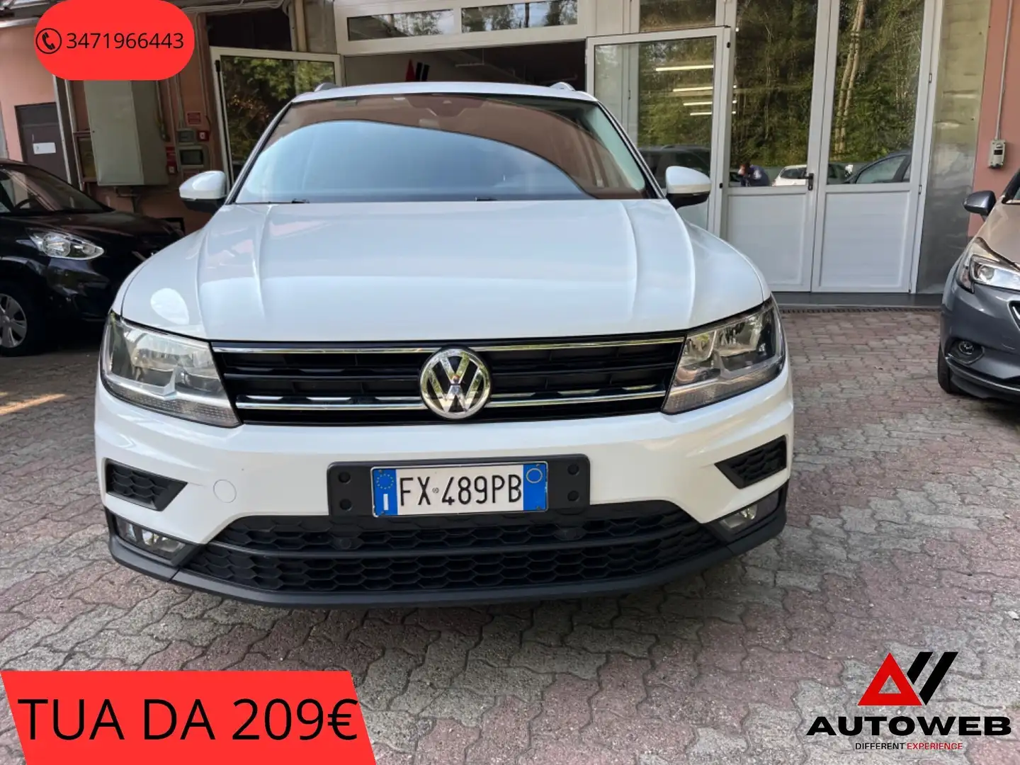 Volkswagen Tiguan 2.0 TDI DSG Business BlueMotion * EURO6* Bianco - 2