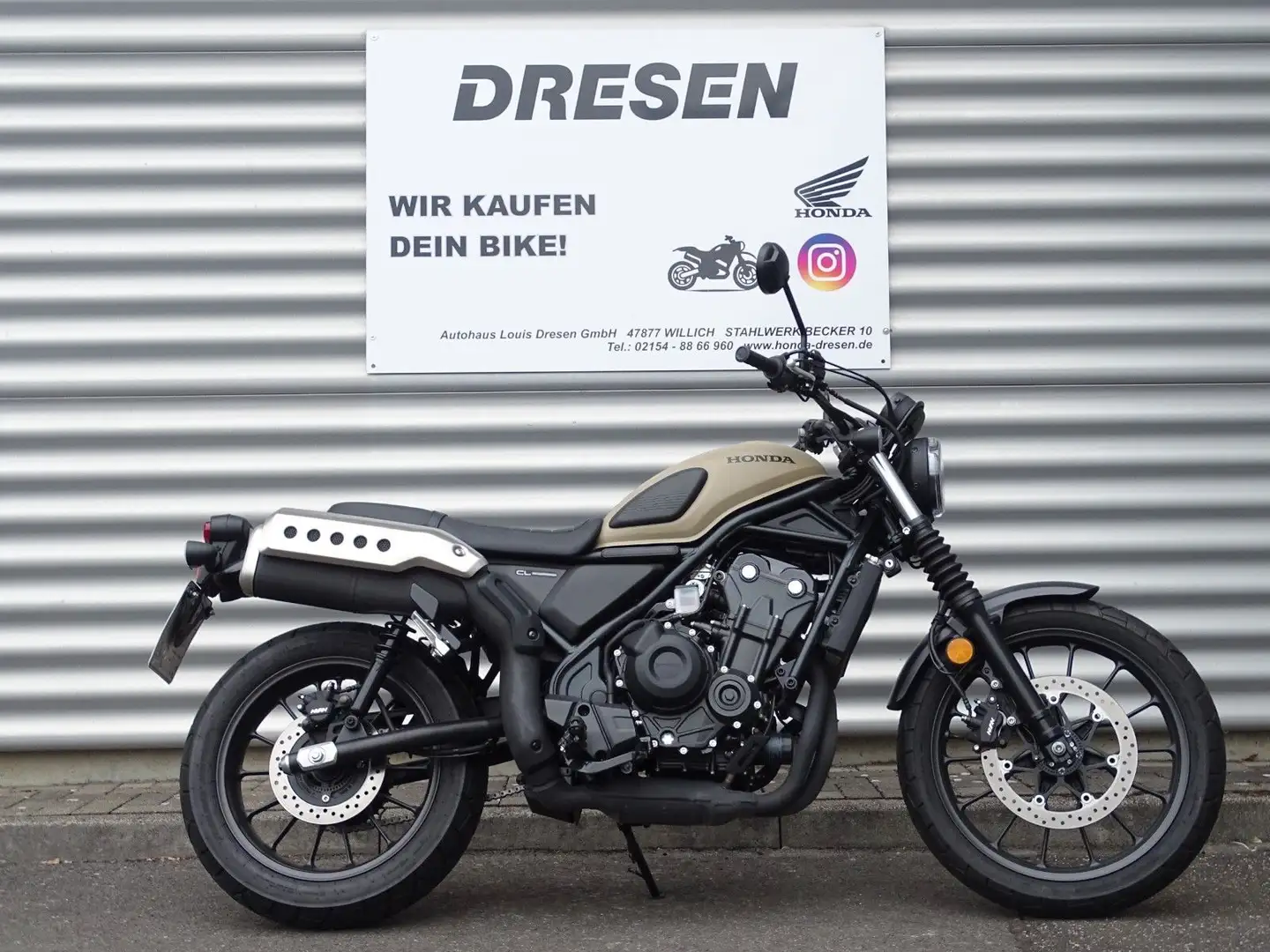 Honda CL 500 ABS * Neu 2025 * 1. Hand* Braun - 1
