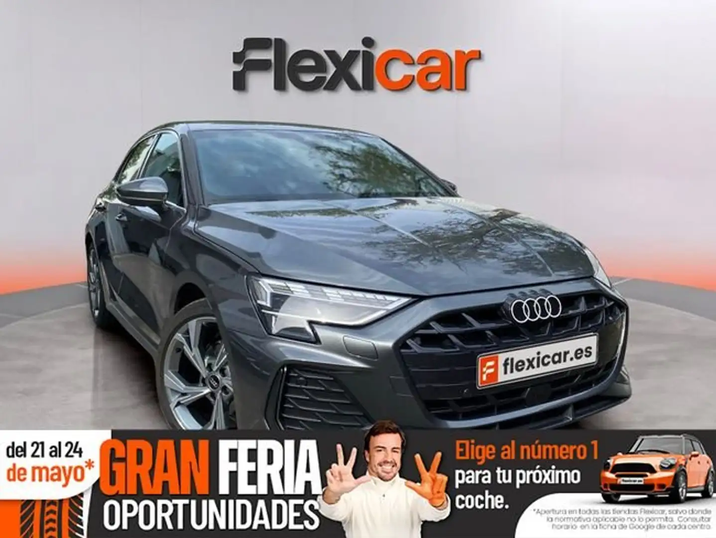 Audi A3 Sportback 30TDI Advanced S tronic Gris - 1
