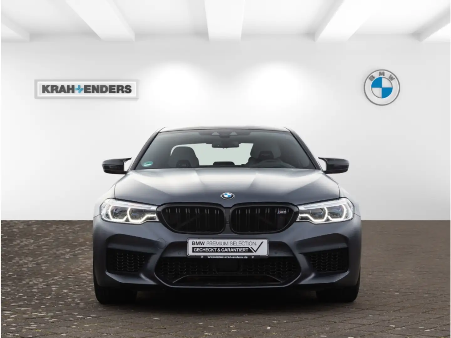 BMW M5 Competition+Navi+HUD+Laserlicht+e-Sitze+Leder Grijs - 2
