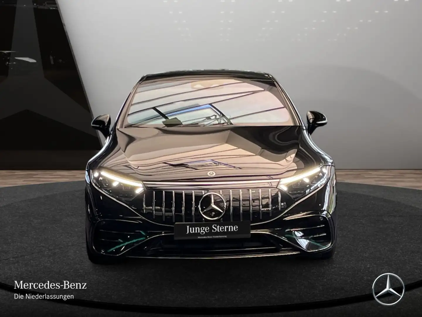 Mercedes-Benz EQS 53 AMG 4M Driversp Fahrass Fondent Pano Distr. Schwarz - 2