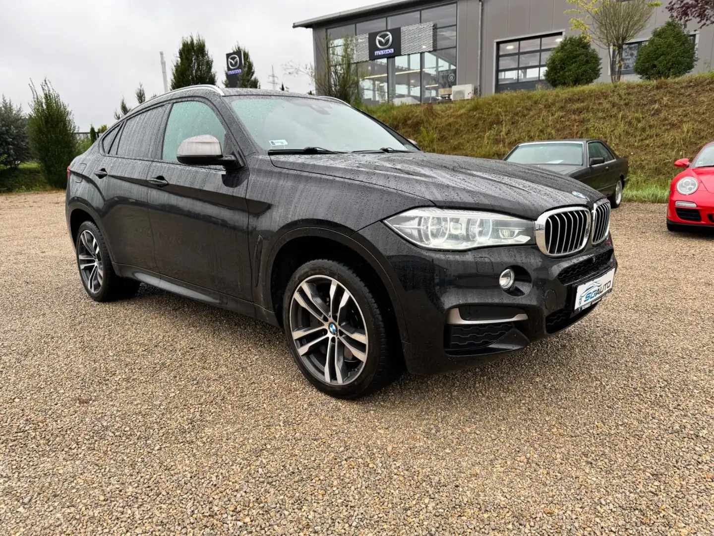 BMW X6 M d HUD Pano H/K AHK Für Export €25.000 Чёрный - 2
