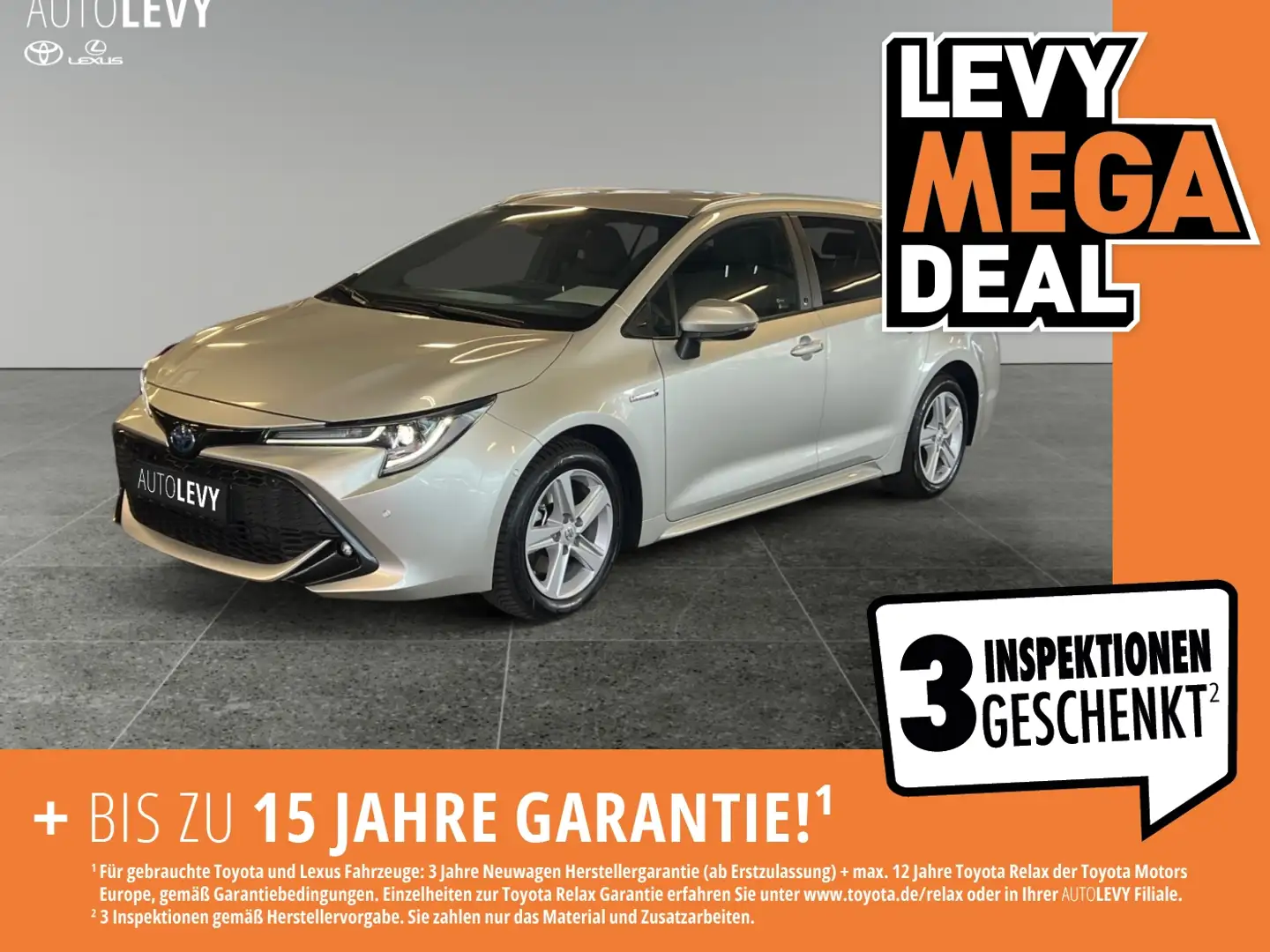 Toyota Corolla Touring Sports 2.0 Hybrid Team D *Carplay* Silver - 1
