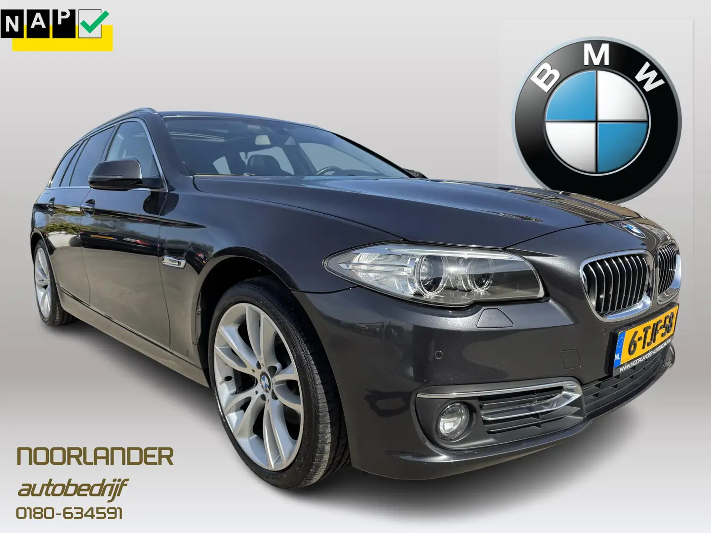 BMW 520 5-serie Touring 520i Luxury Edition Gris - 1