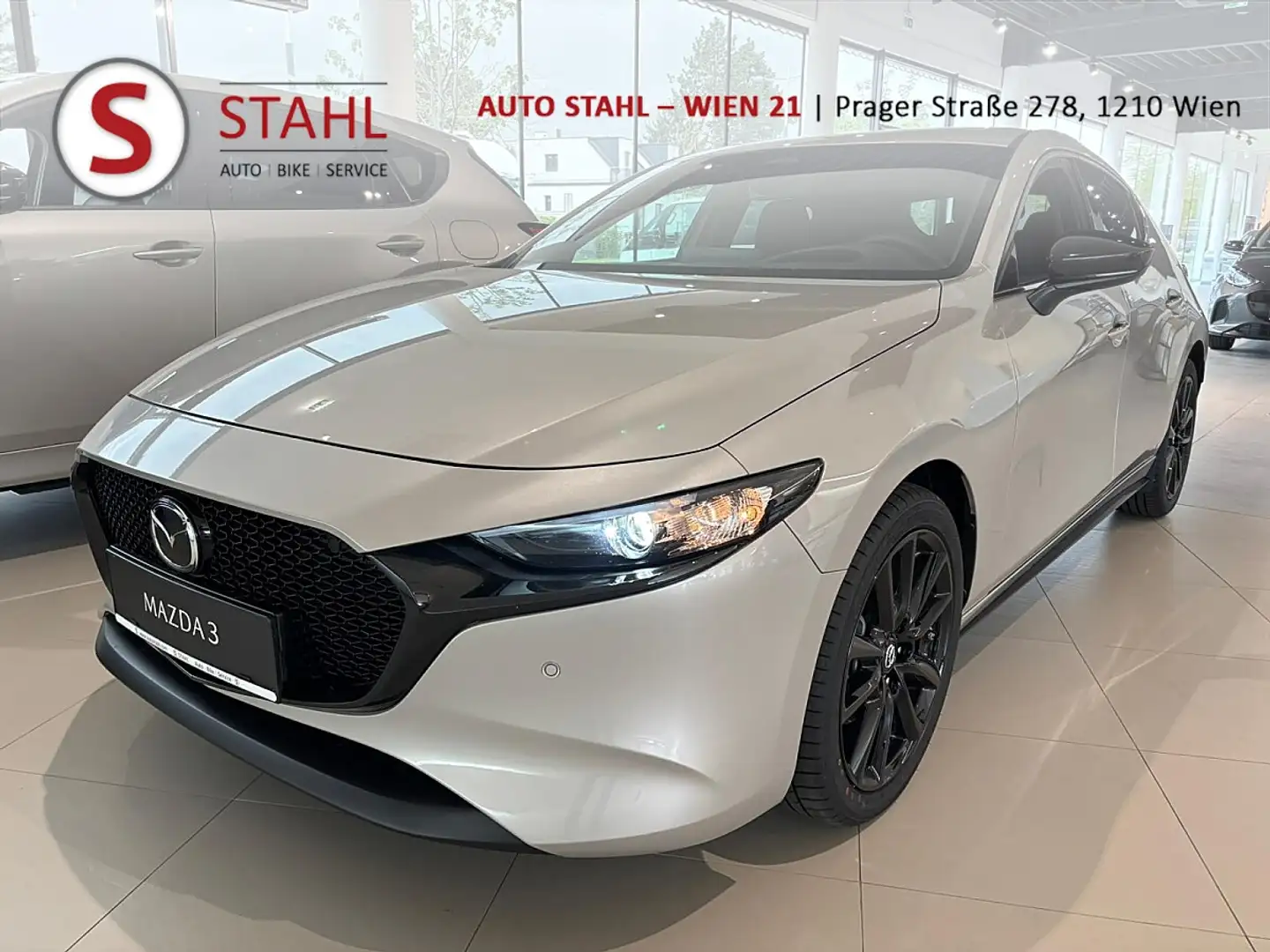 Mazda 3 Mazda3 e-Skyactiv-G140 Homura | e-Skyactiv-G140... Beige - 1