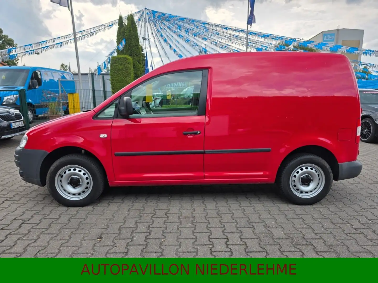 Volkswagen Caddy 1.9 TDI Kasten*Allwetter*AHK 1500Kg*HU Neu Rood - 1