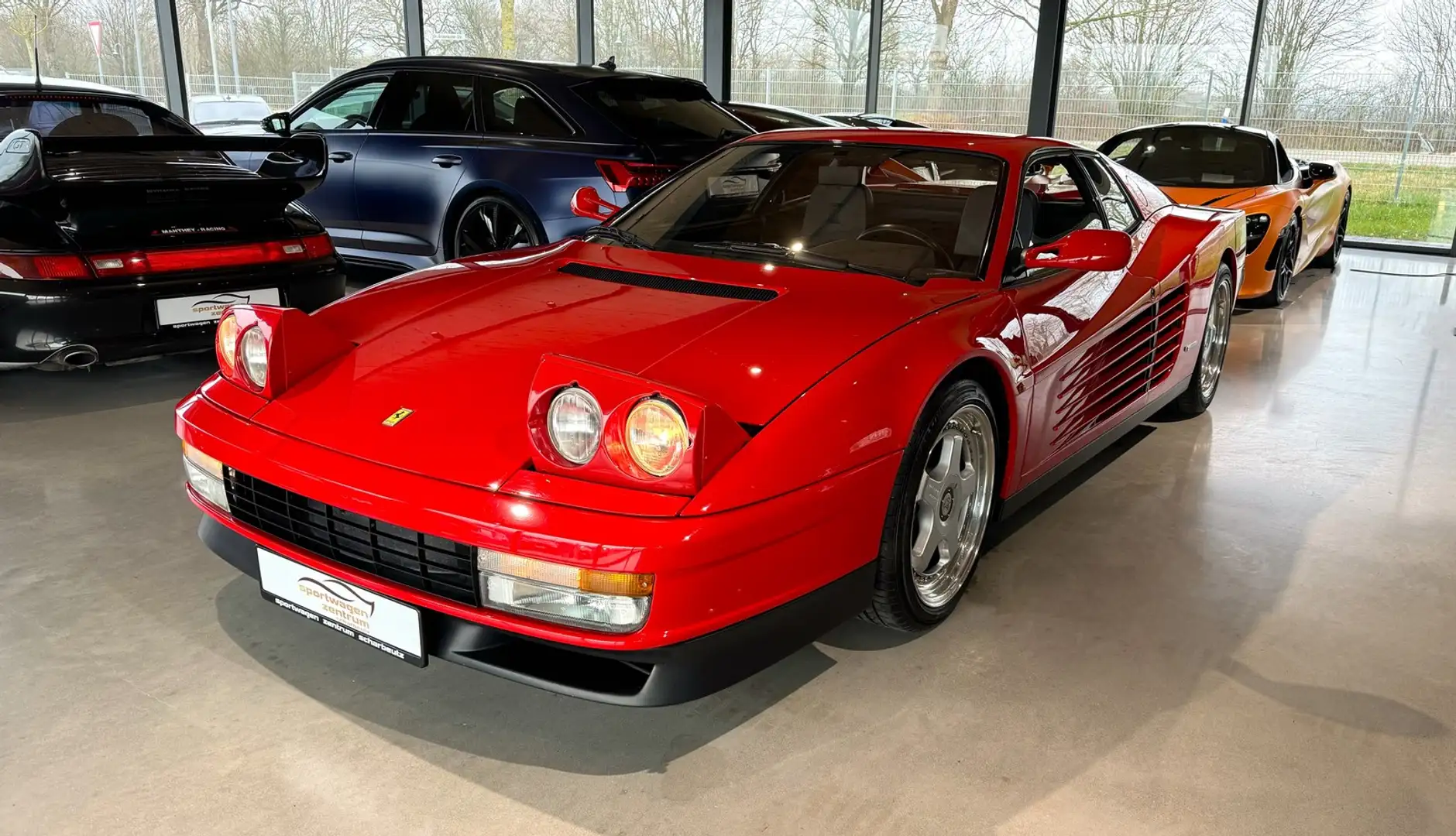 Ferrari Testarossa original Lack, 8600km, 2. Hand Red - 2